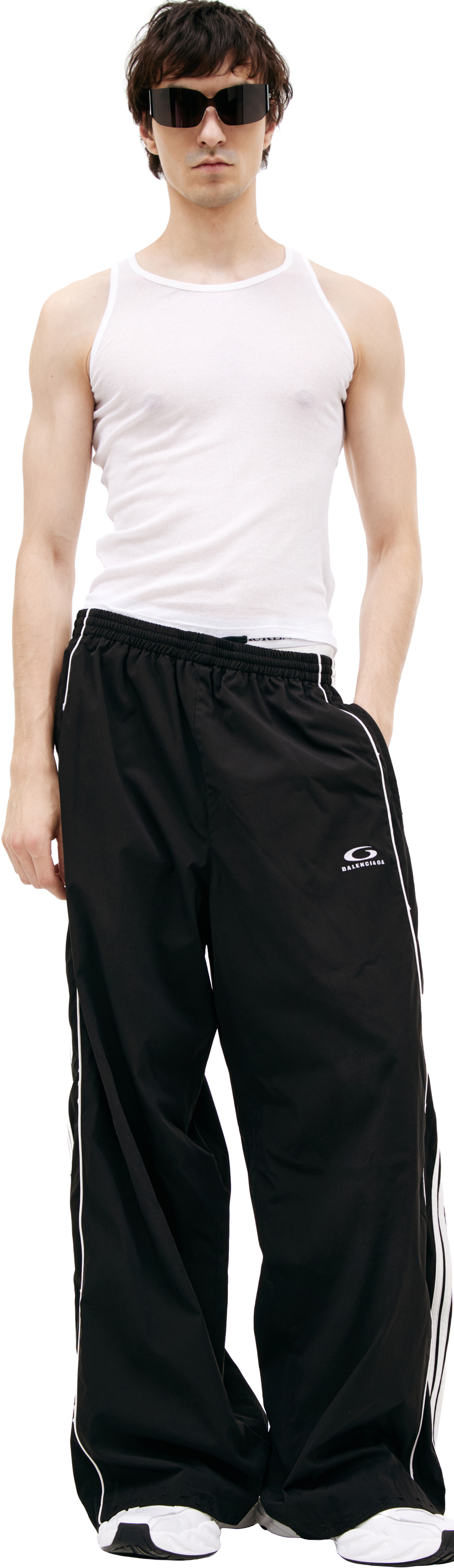 Balenciaga Брюки с лампасами