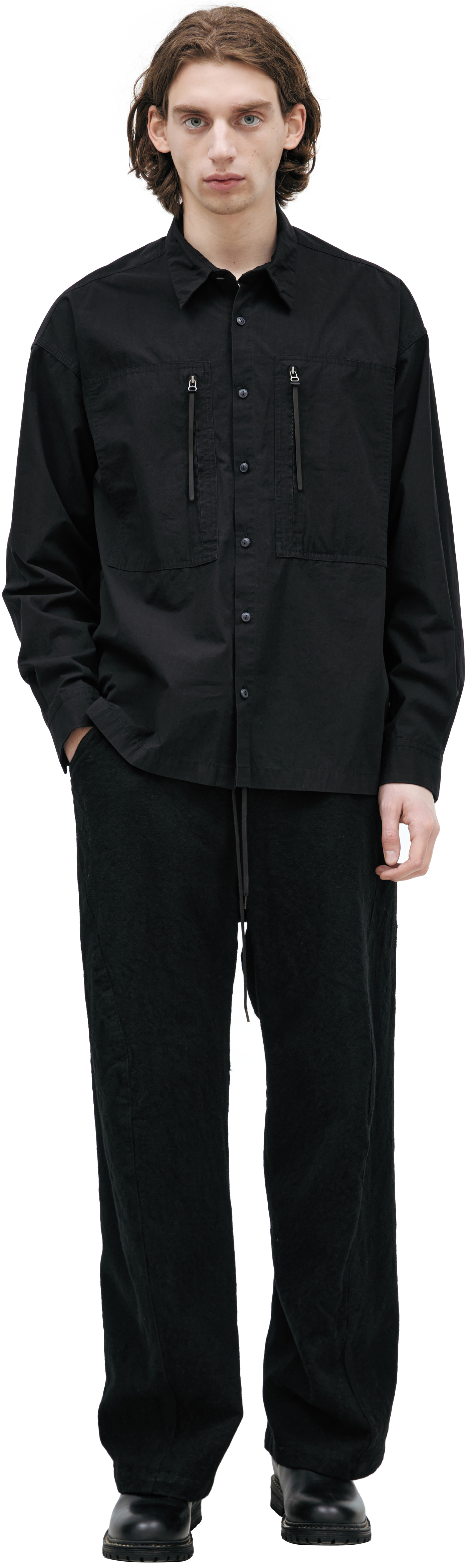 The Viridi-Anne Рубашка с вертикальными карманами