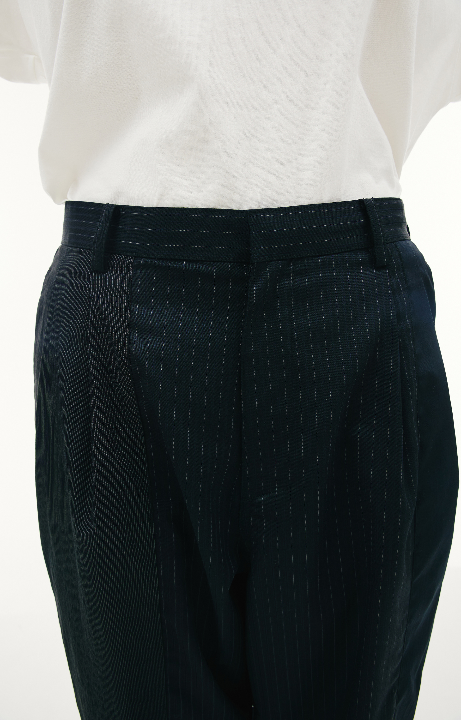 KIMMY Брюки пэчворк в полоску