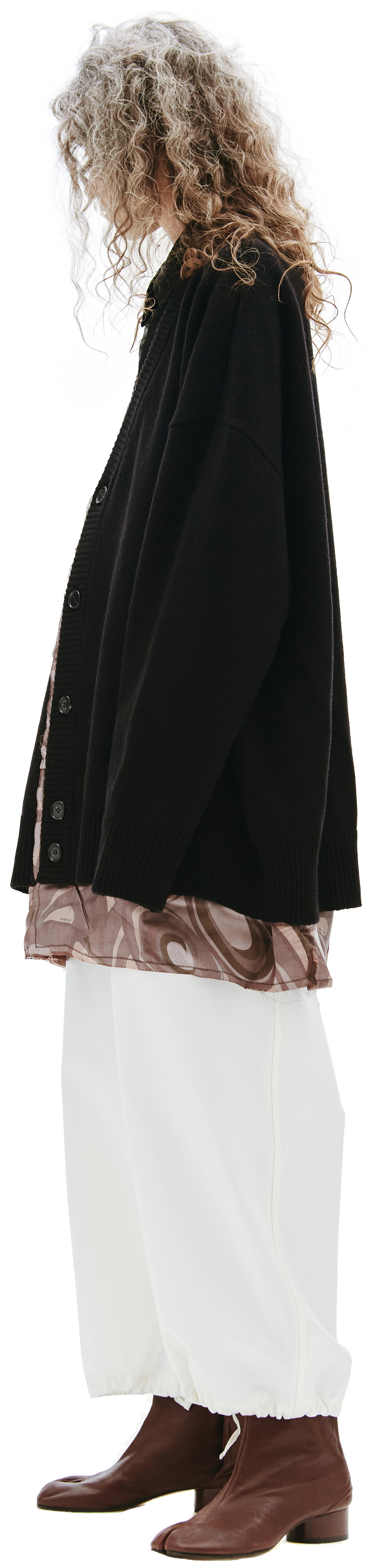 Raf Simons Черный шерстяной кардиган