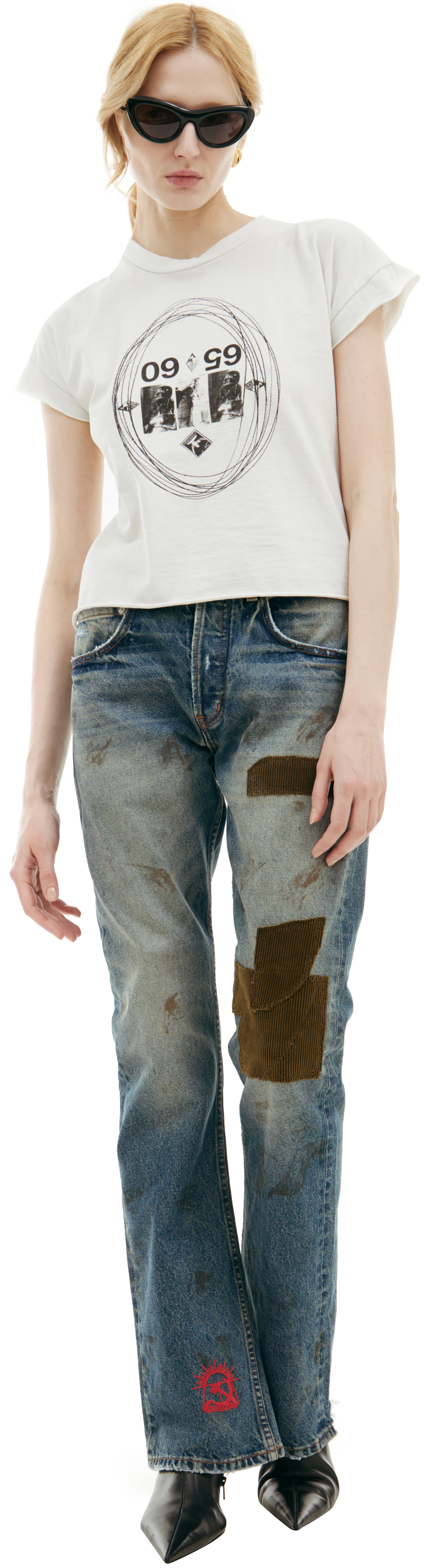 Enfants Riches Déprimés Хлопковая футболка с принтом