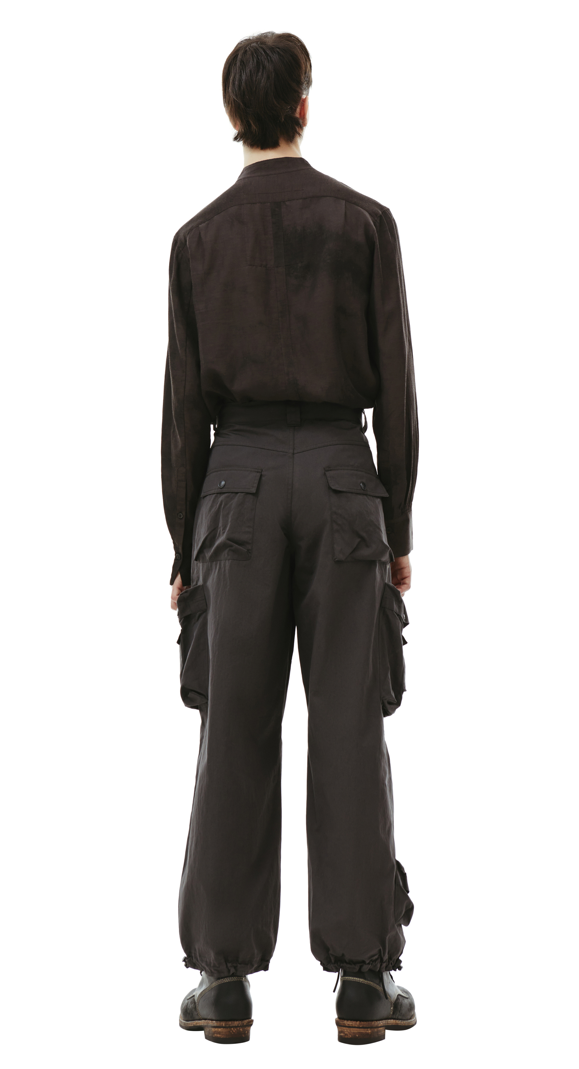 Children of the discordance Широкие брюки-карго с карманами