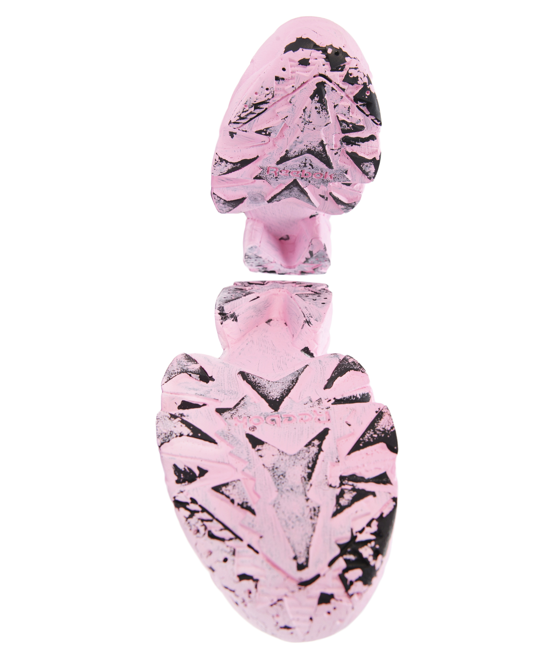 VETEMENTS Розовые кроссовки Reebok Instapump