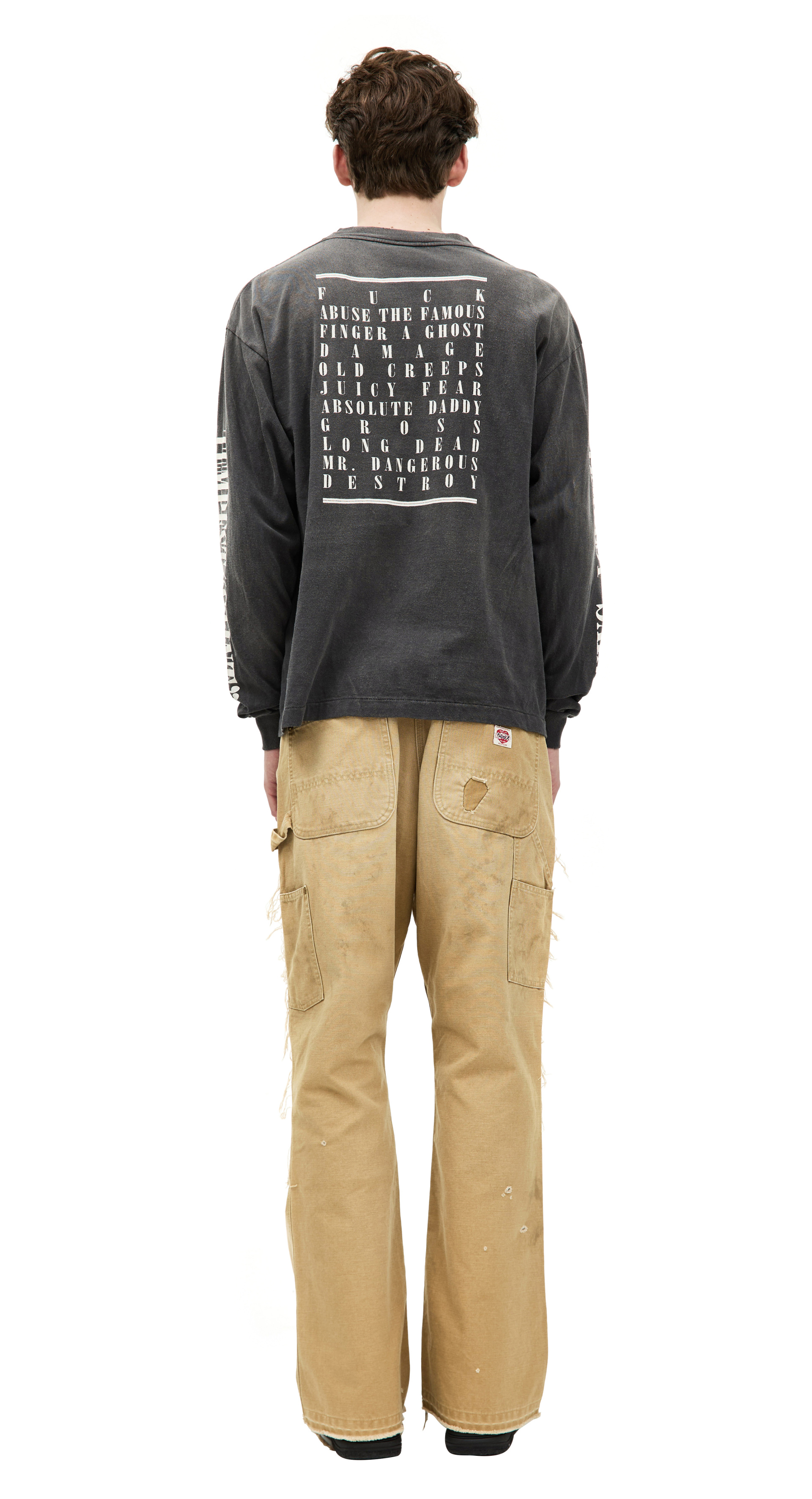 Saint Mxxxxxx Лонгслив с принтом \'Tempest\'