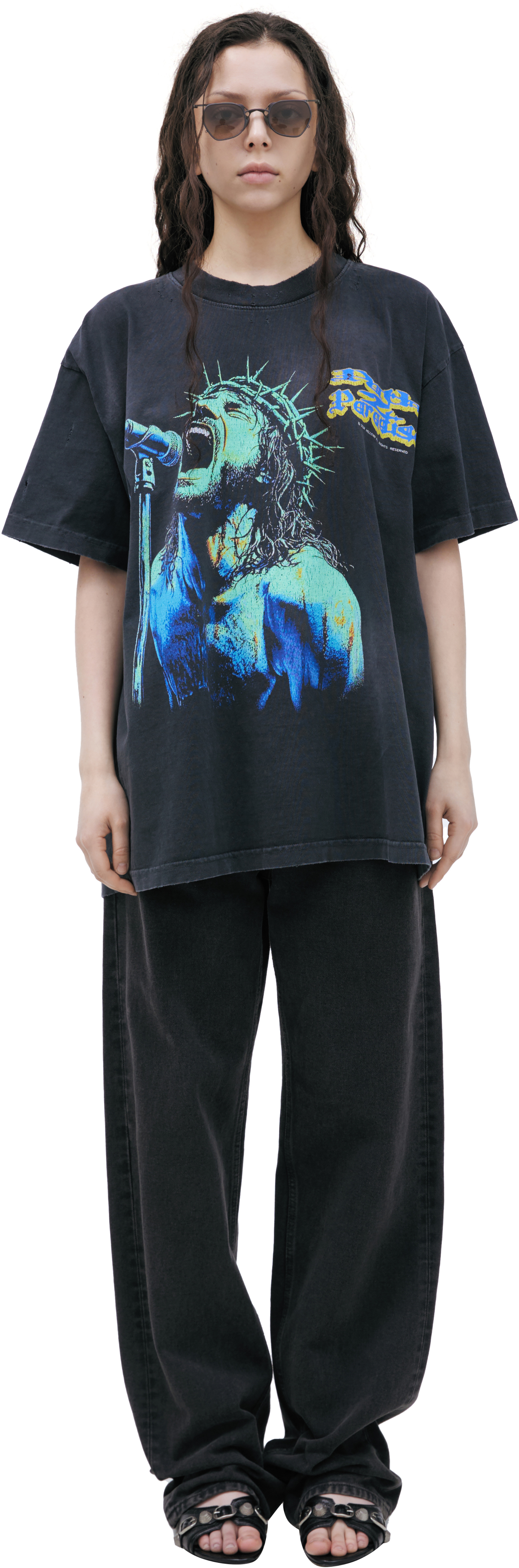 Hellstar Хлопковая футболка с принтом