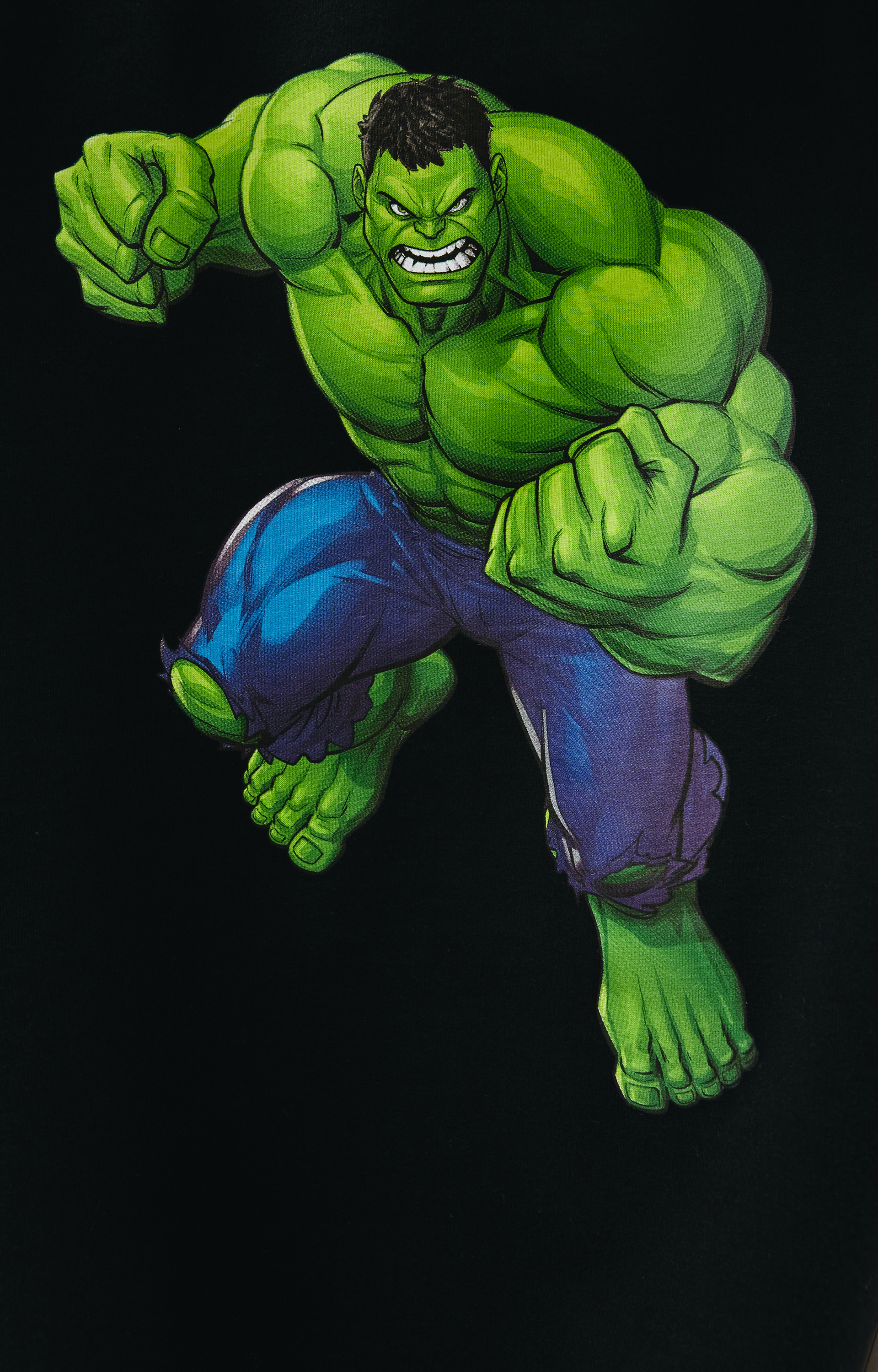 Balenciaga Черный свитшот с принтом Balenciaga х Marvel