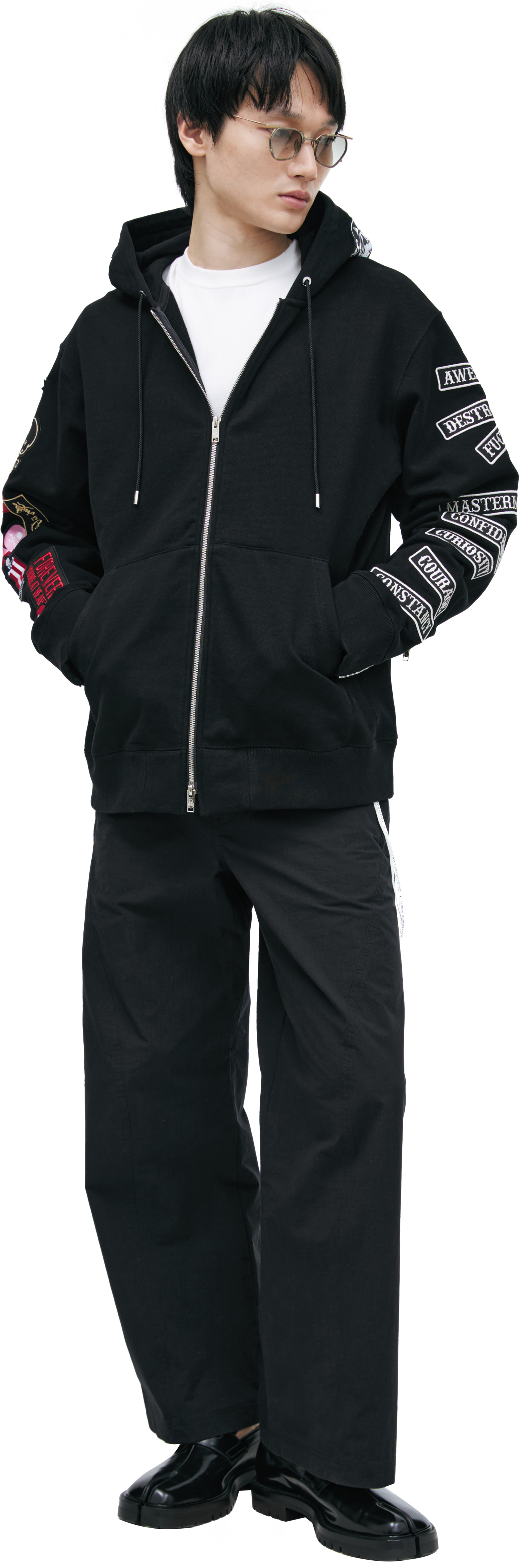 Mastermind WORLD Худи с патчами