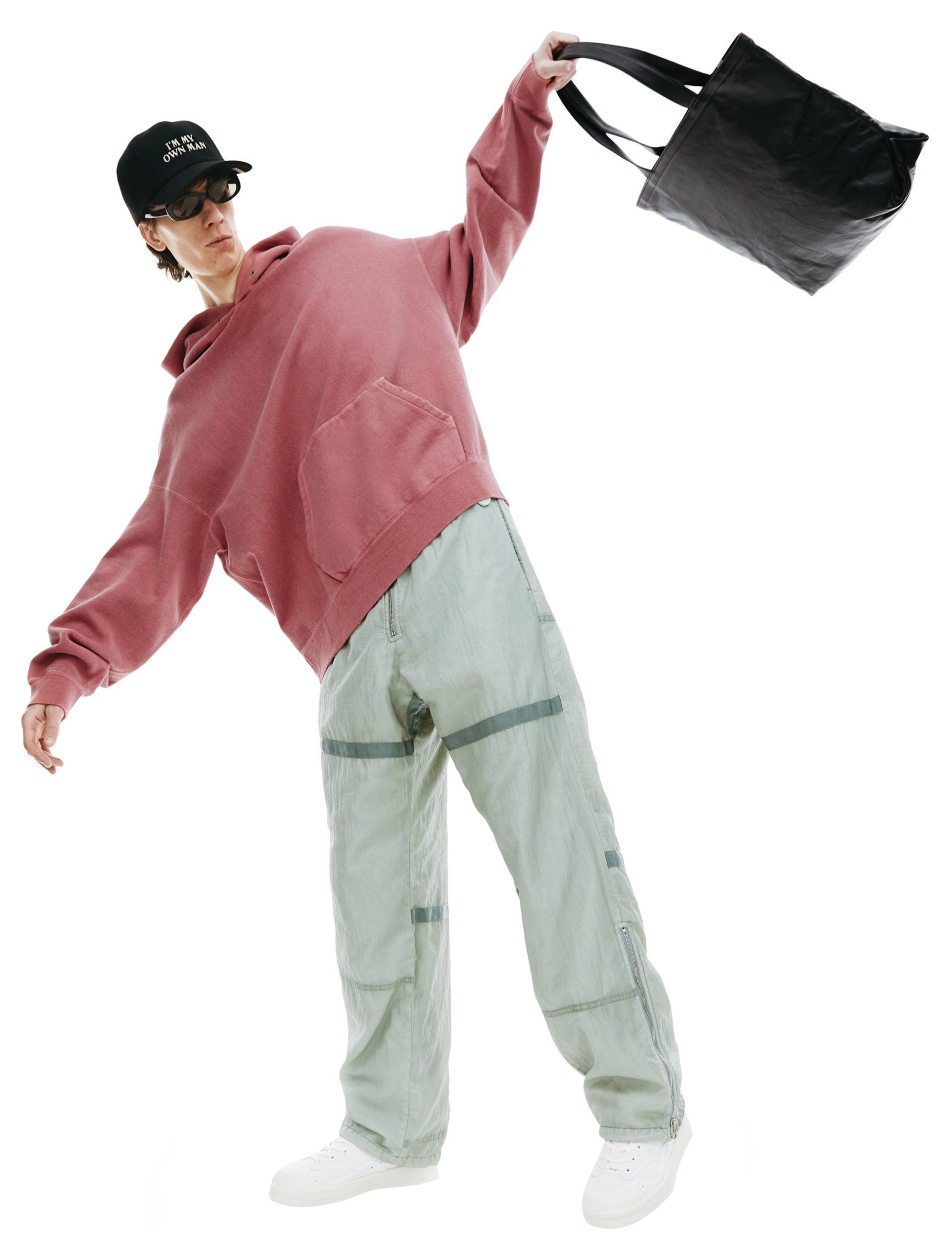 visvim Худи-0123105010015/RED amplus, выстир, укороч, розовый