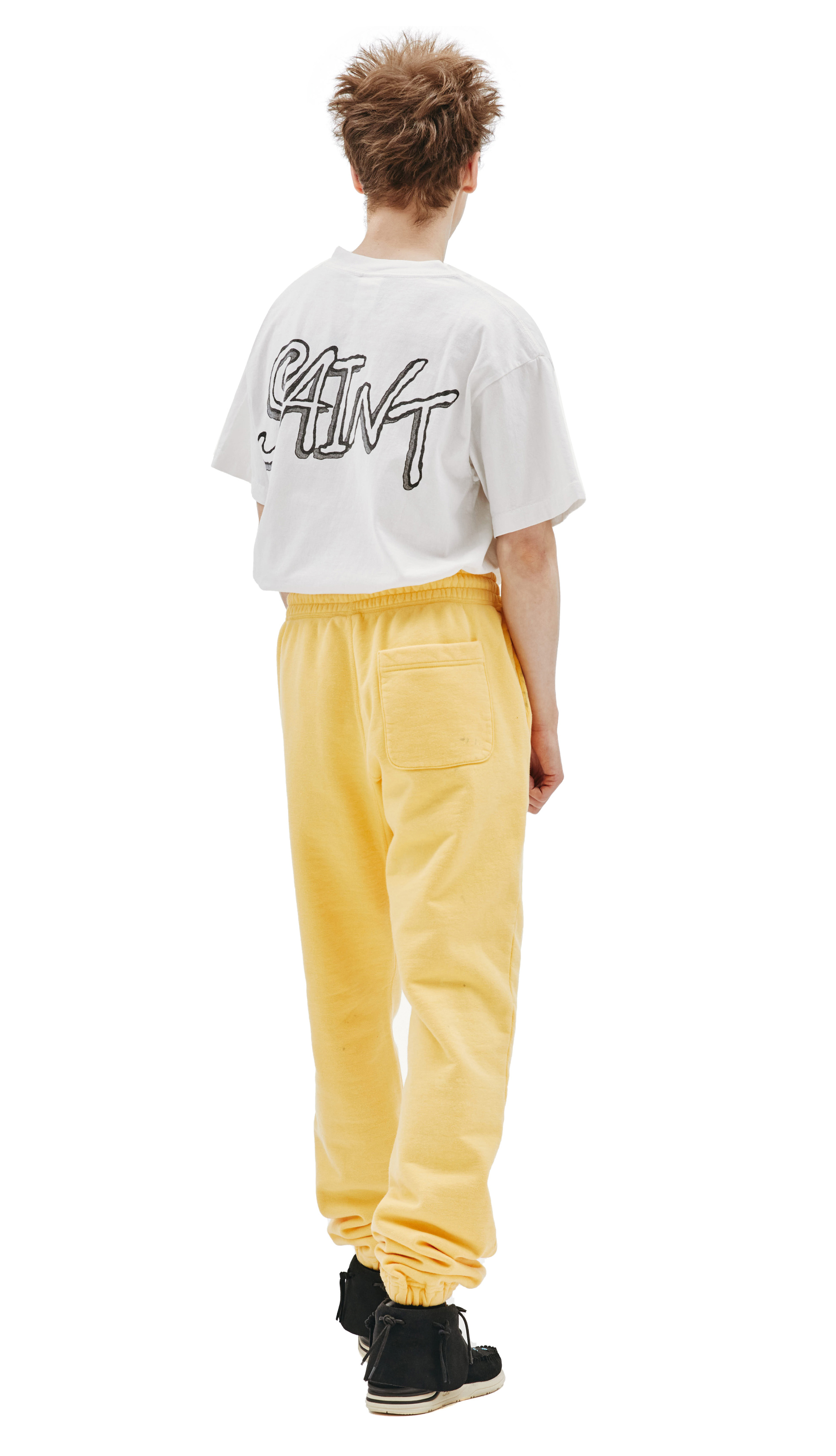 Saint Michael Желтые спортивные брюки