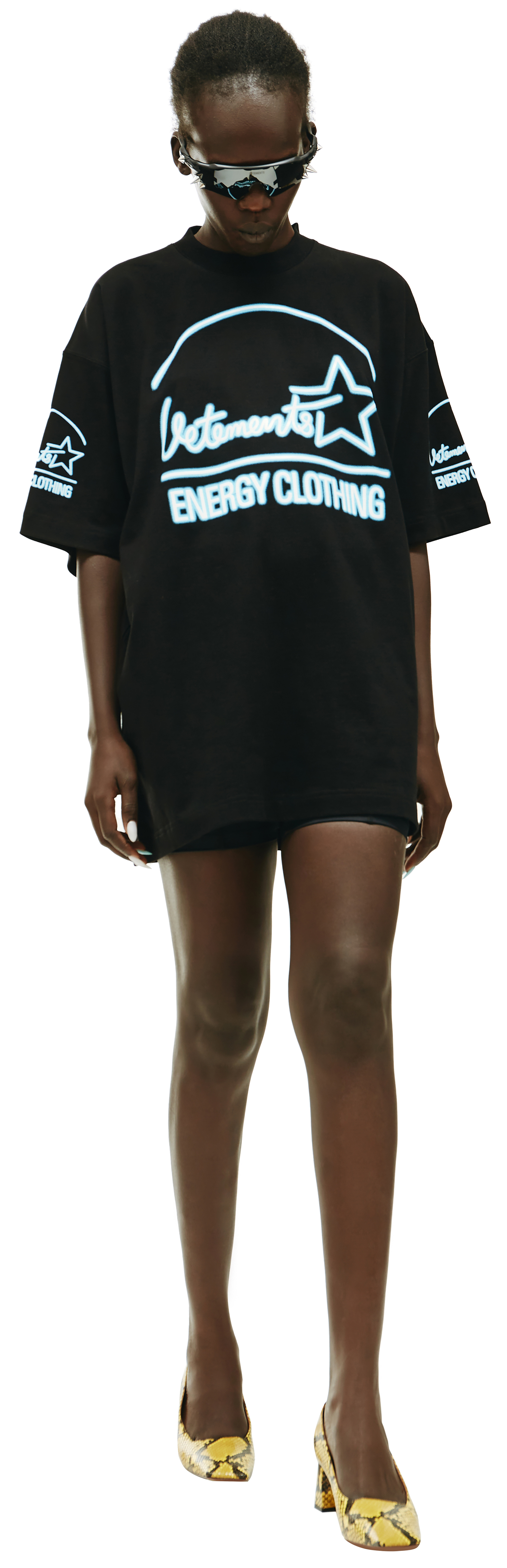 VETEMENTS Футболка с принтом Energy Clothing