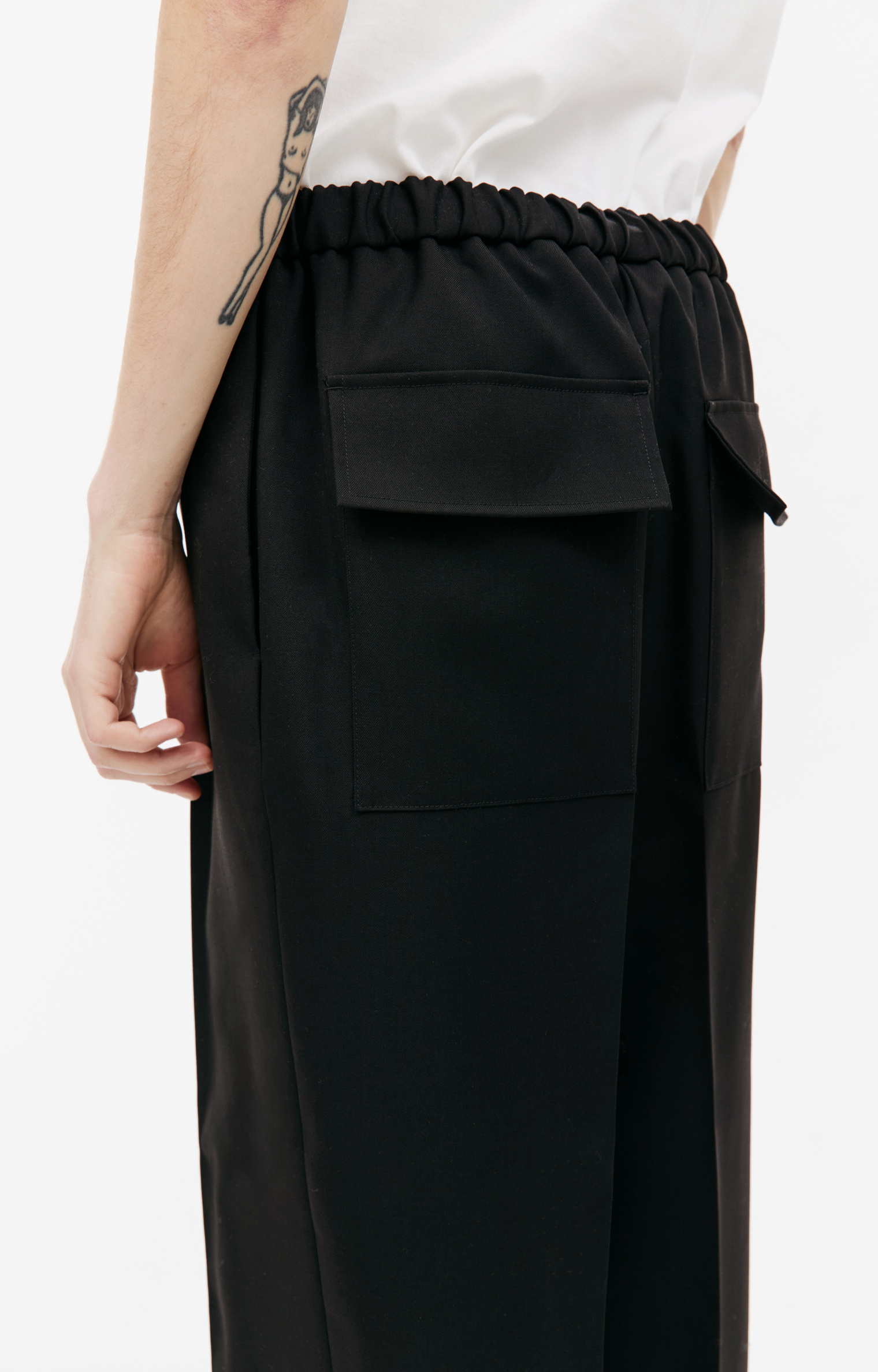 Jil Sander Шерстяные брюки со стрелками