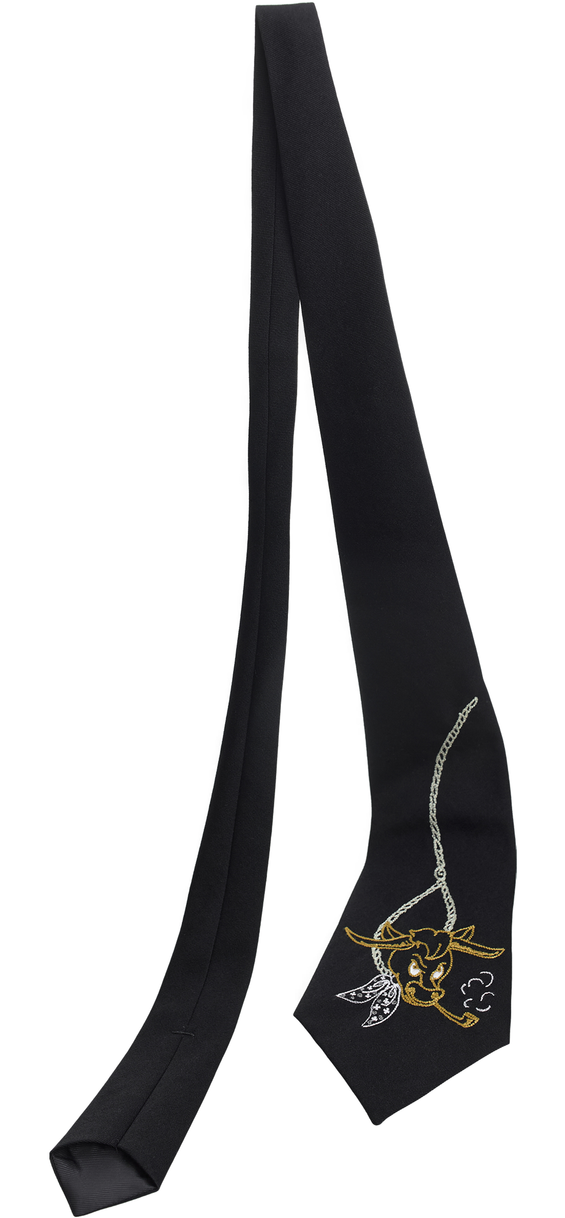 Enfants Riches Déprimés Галстук с вышитым принтом