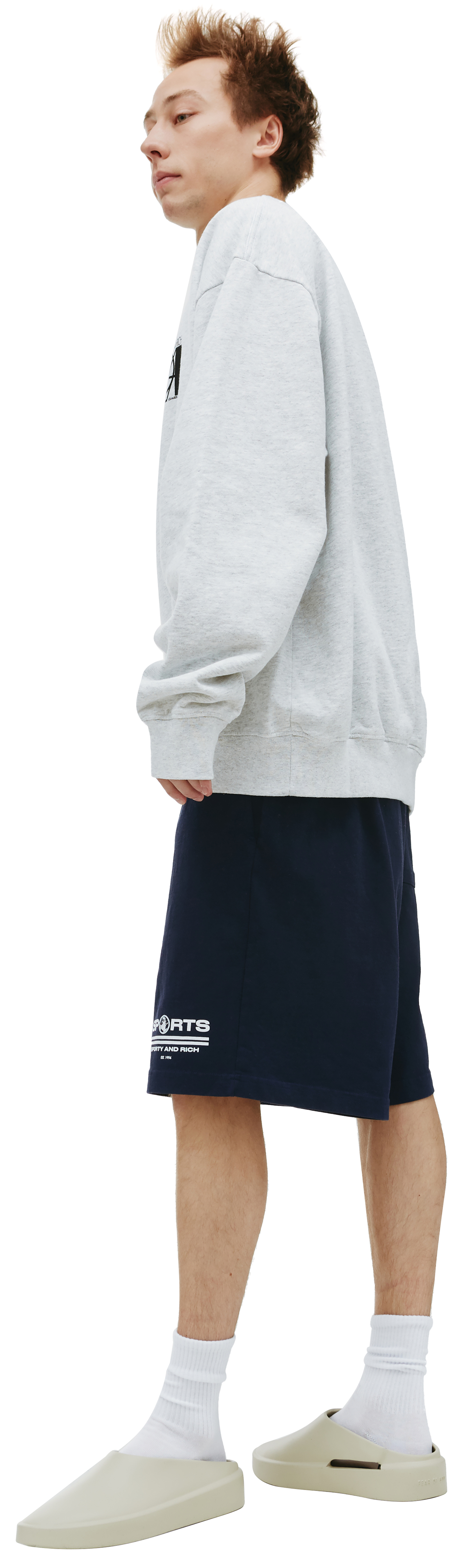 SPORTY & RICH Оверсайз свитшот Studio 94