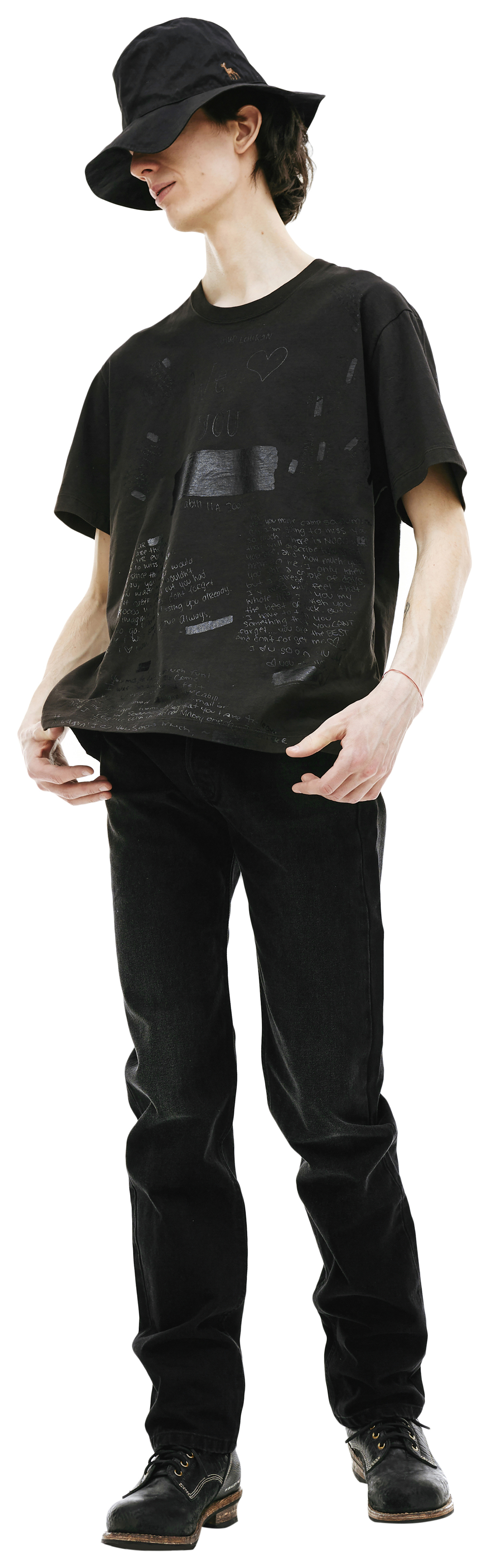 Doublet Футболка с принтом