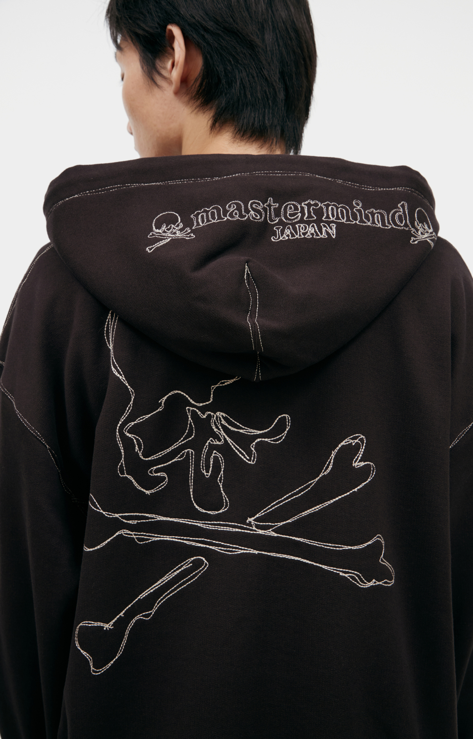 Mastermind WORLD Худи с логотипом на спине