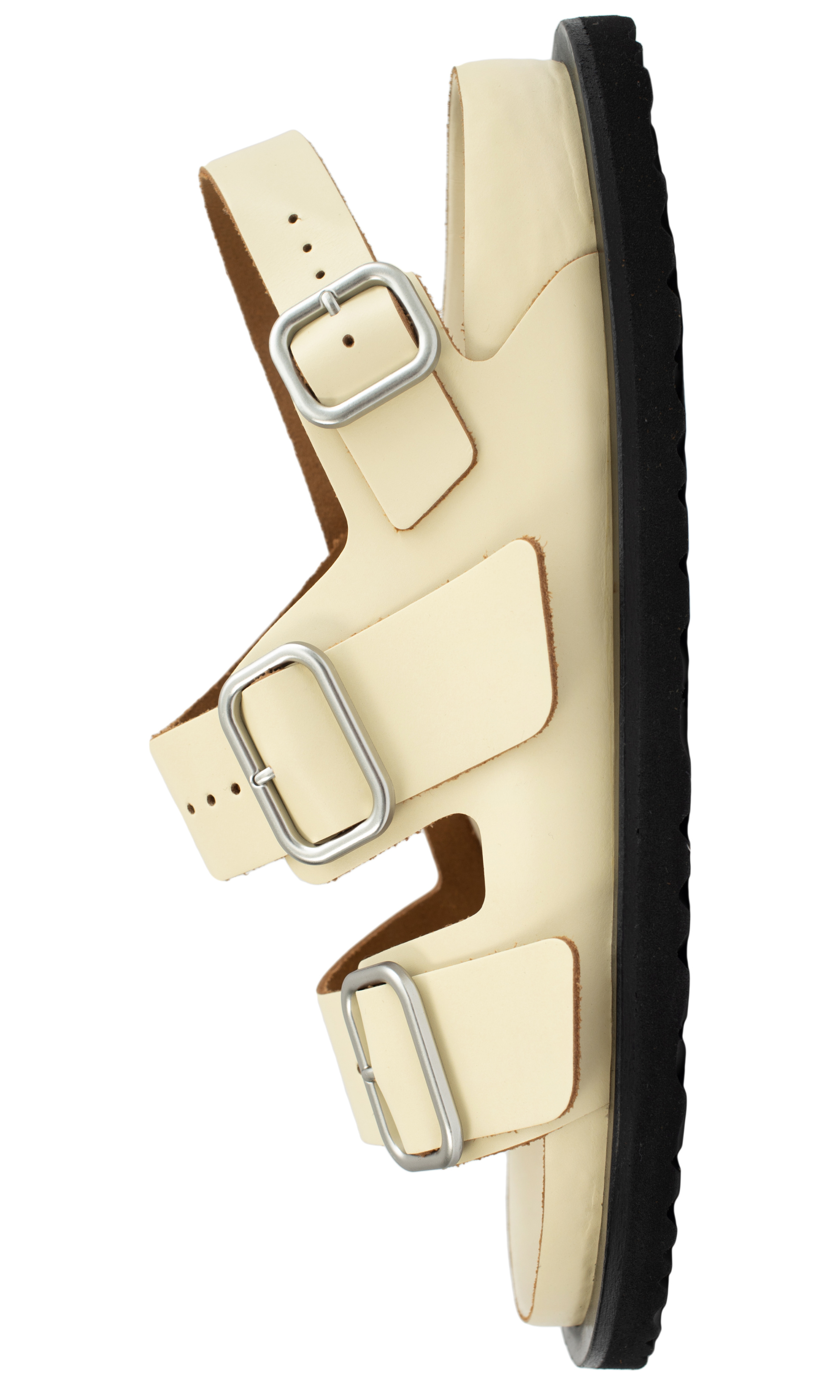 Jil Sander Бежевые сандалии JIL SANDER x Birkenstock