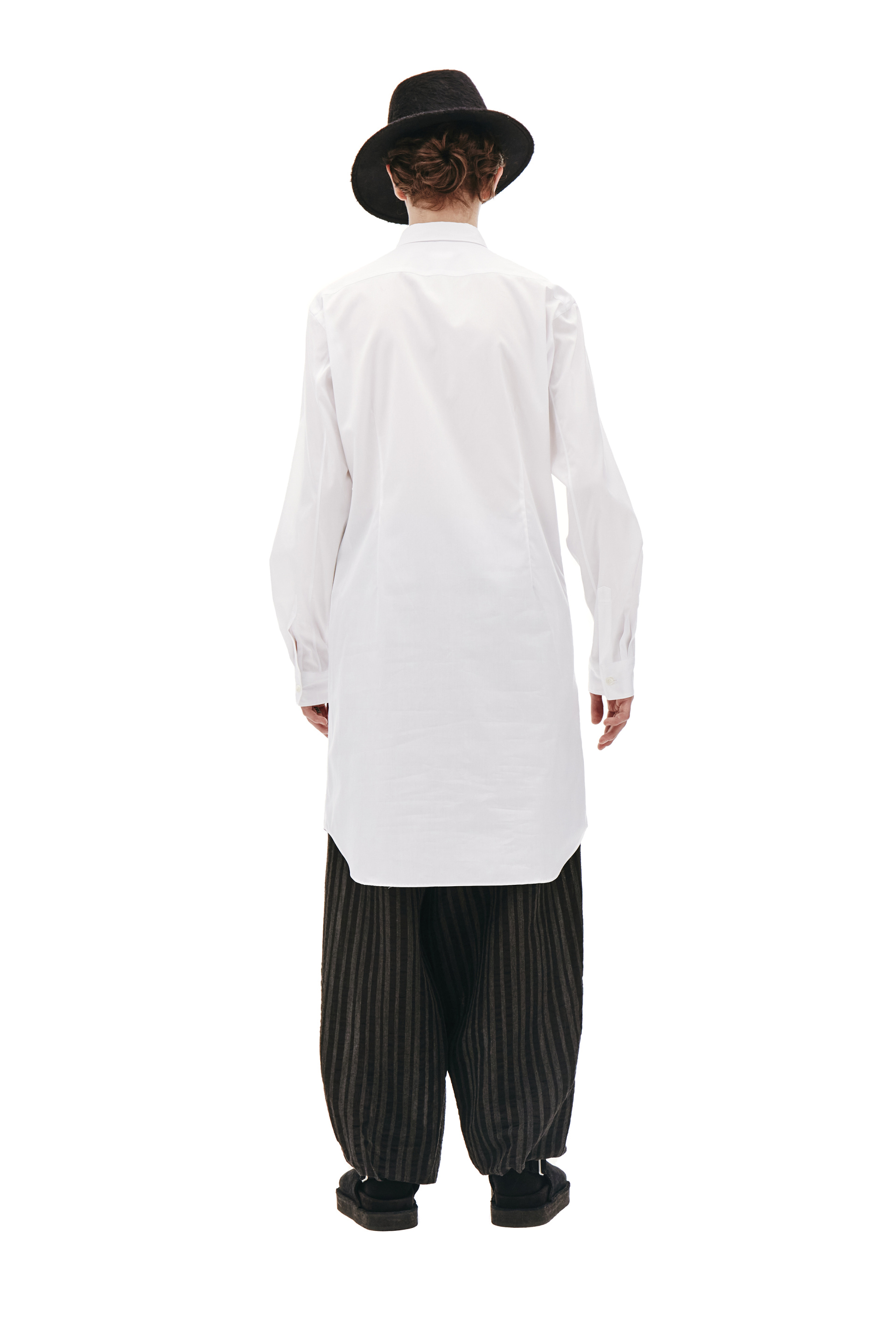 Comme des Garcons Homme plus Белая хлопковая футболка