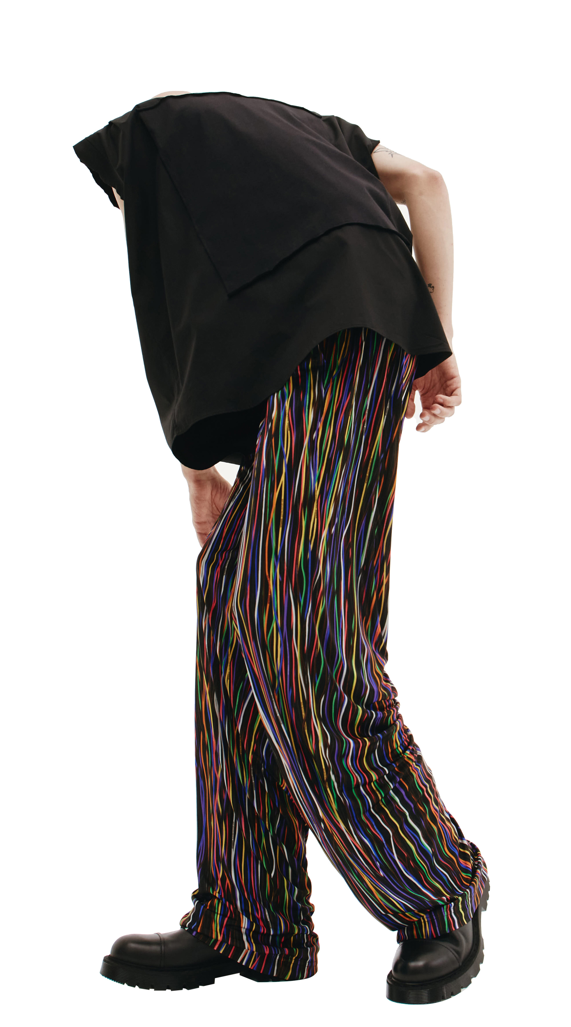 VETEMENTS Черная рубашка без рукавов