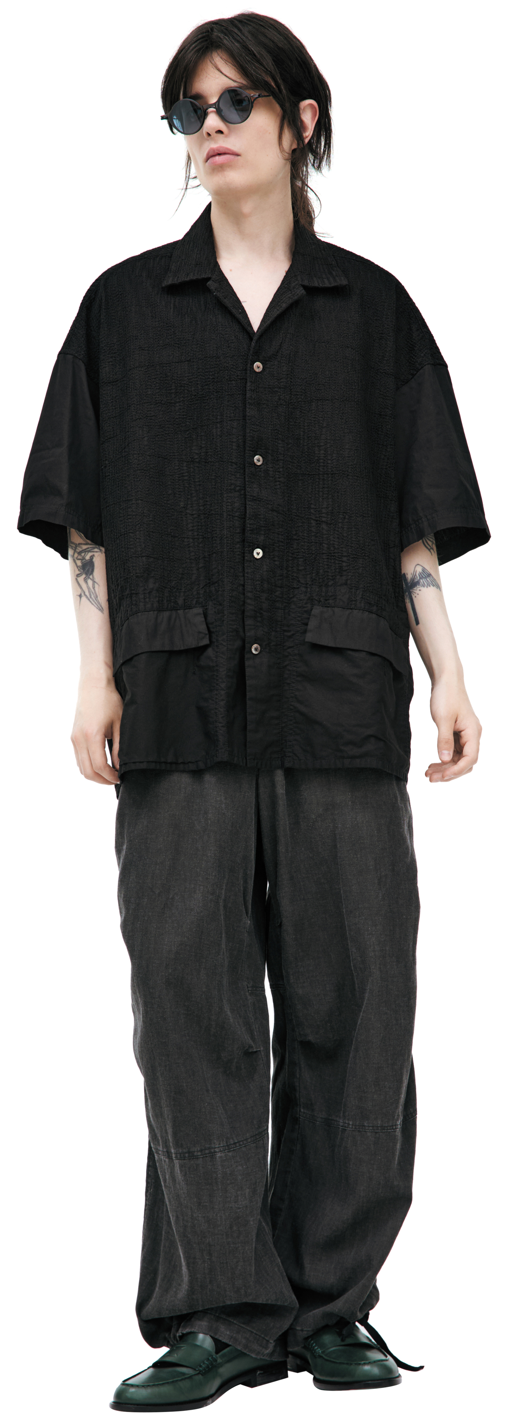 The Viridi-Anne Рубашка с коротким рукавом