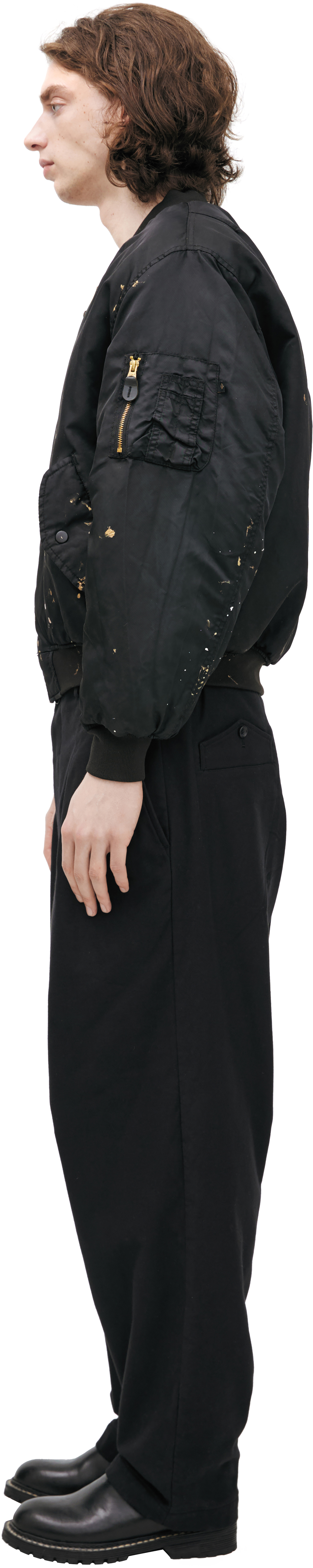 Mastercraft Union Бомбер с эффектом краски