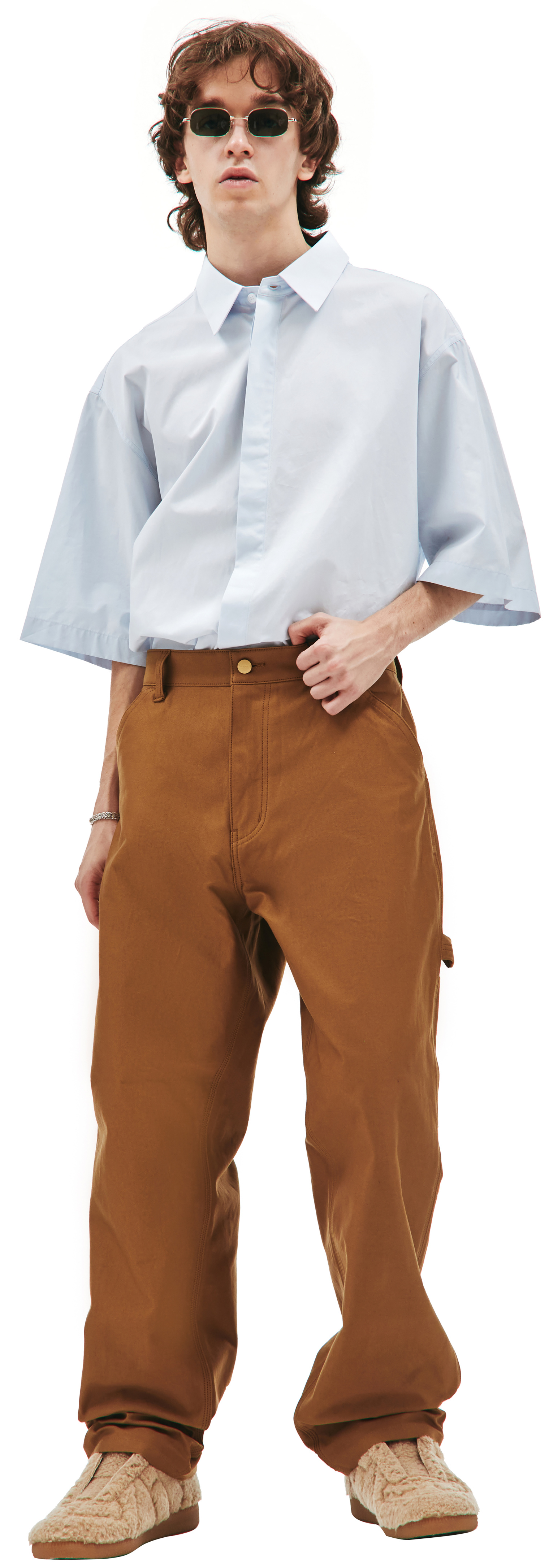 Junya Watanabe Брюки Junya Watanabe x Carhartt с карманами