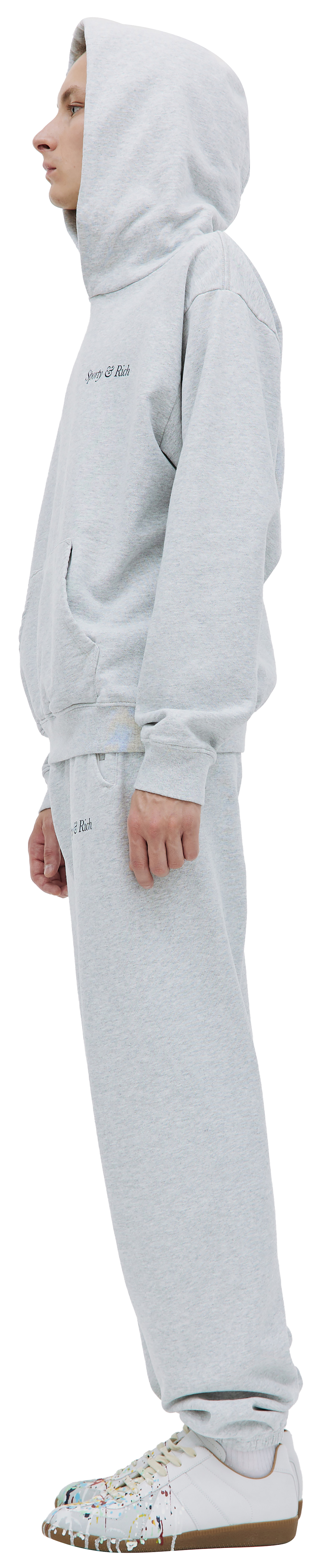 SPORTY & RICH Худи с принтом \'Health & Wellness Club\'