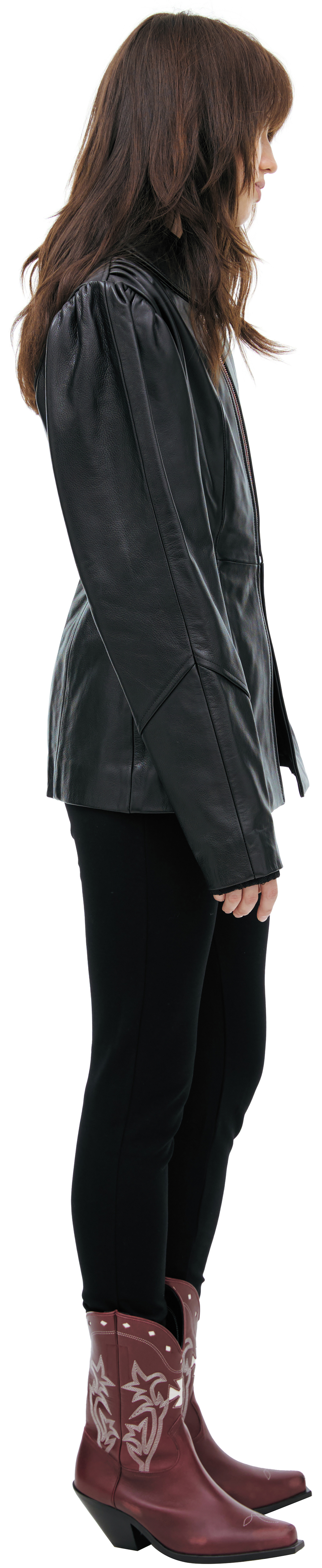 Enfants Riches Déprimés Кожаная куртка на молнии