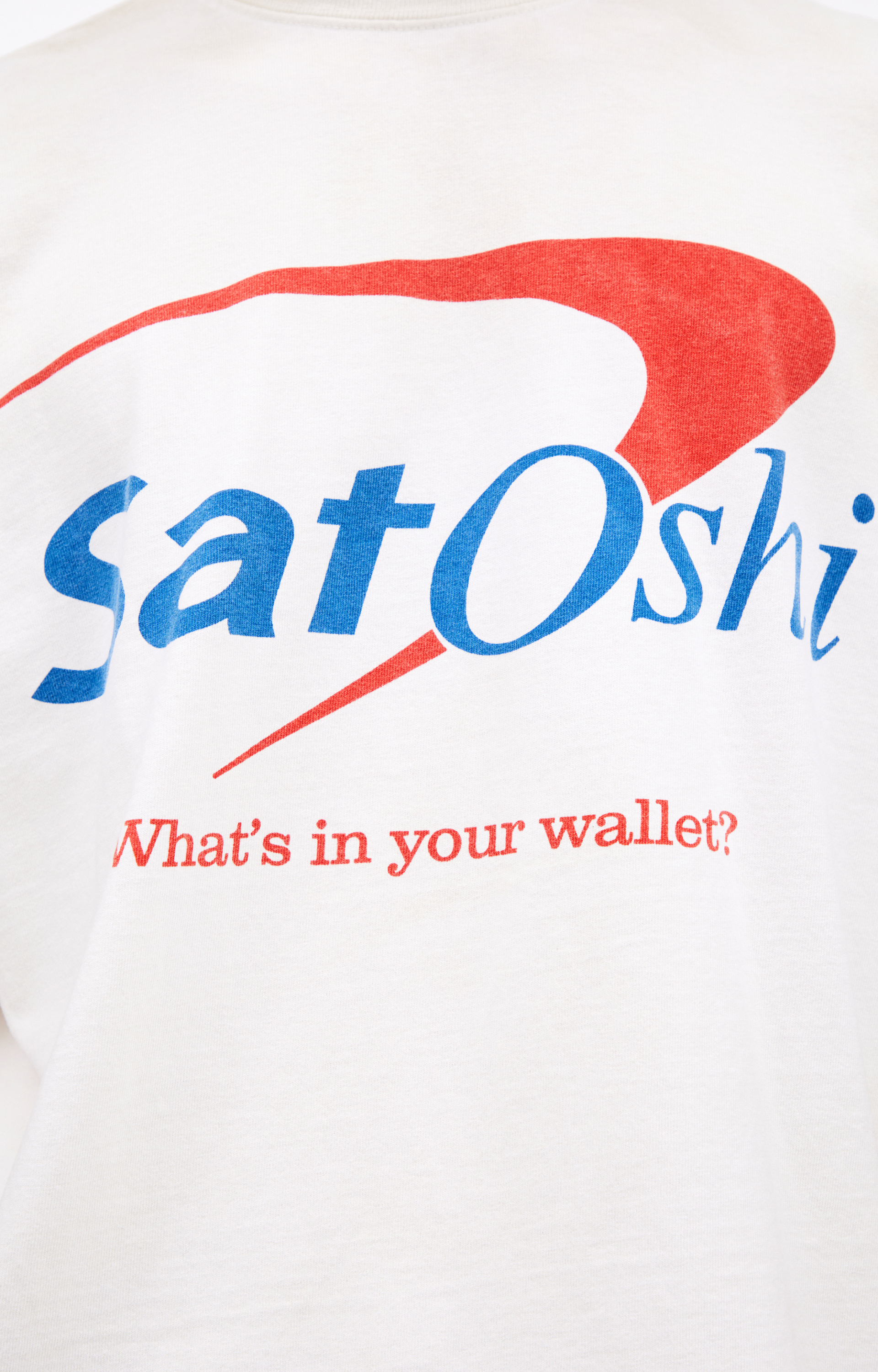 Satoshi Nakamoto Футболка \'What\'s in your wallet\'