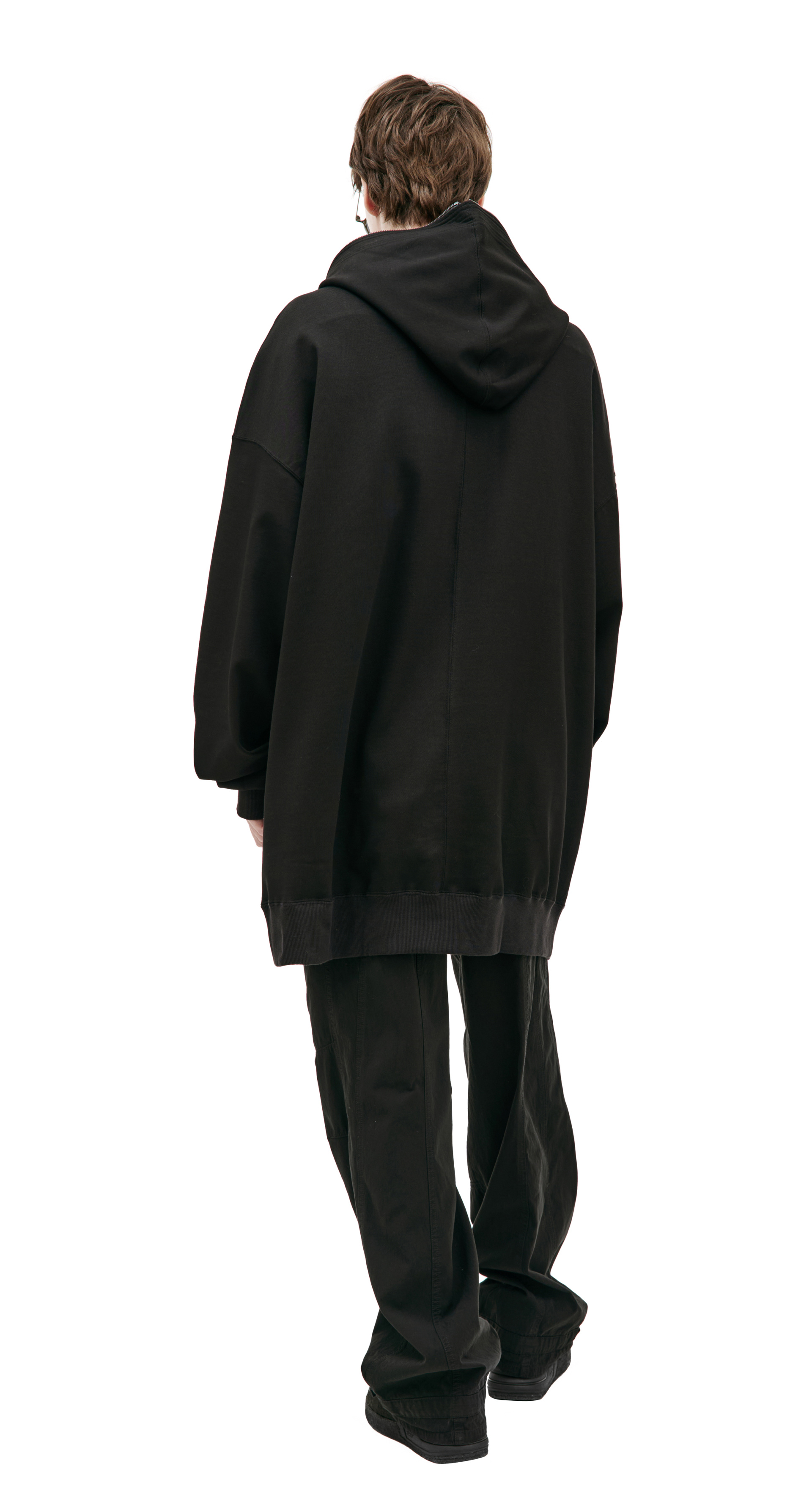 The Viridi-Anne Оверсайз худи на молнии