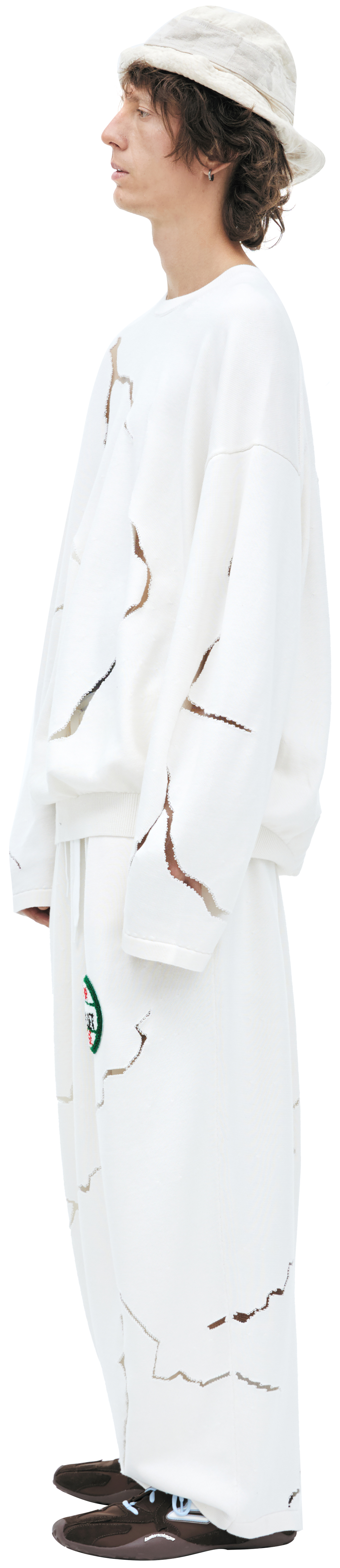 Doublet Свитшот CRACKED EGG KNIT