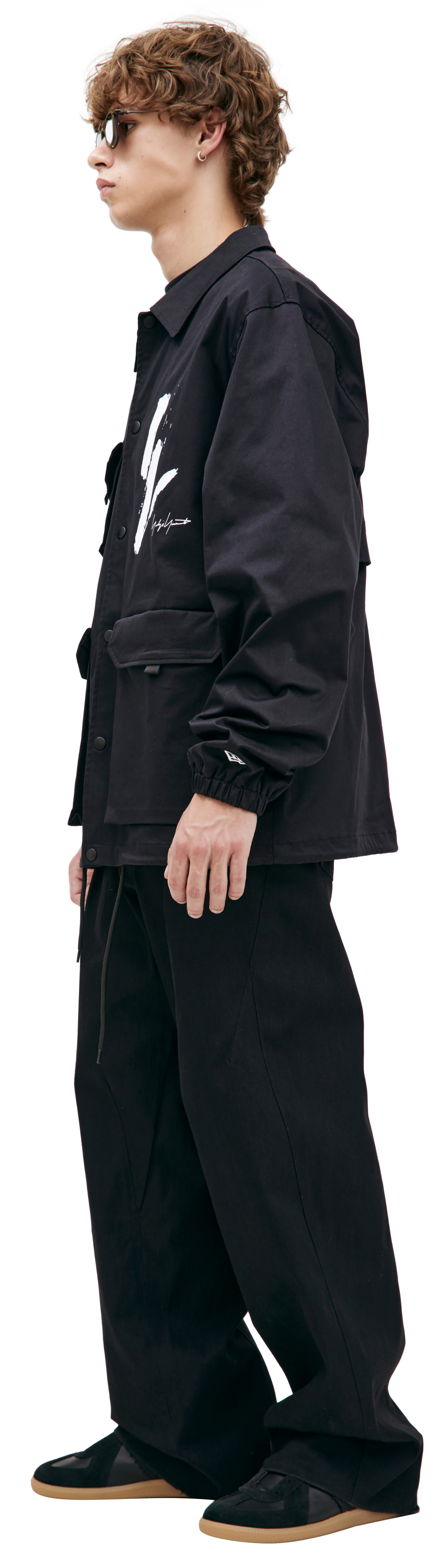 Yohji Yamamoto Куртка с накладными карманами