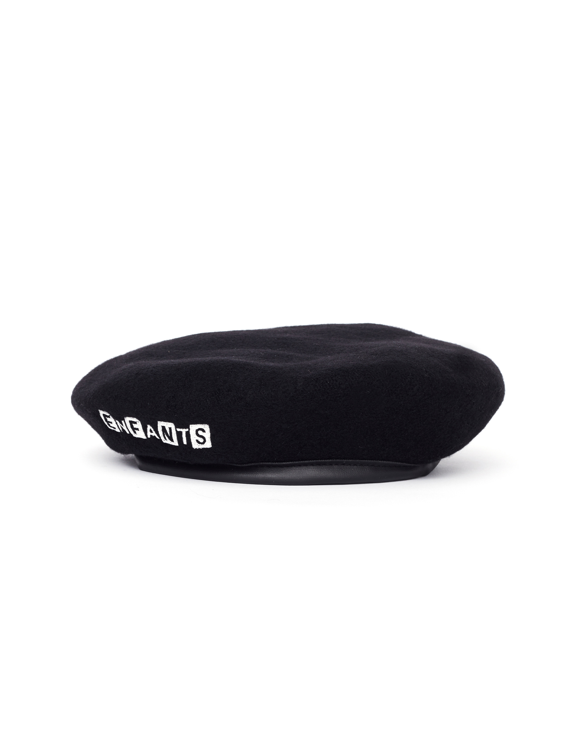 Enfants Riches Déprimés Шерстяной берет с вышивкой