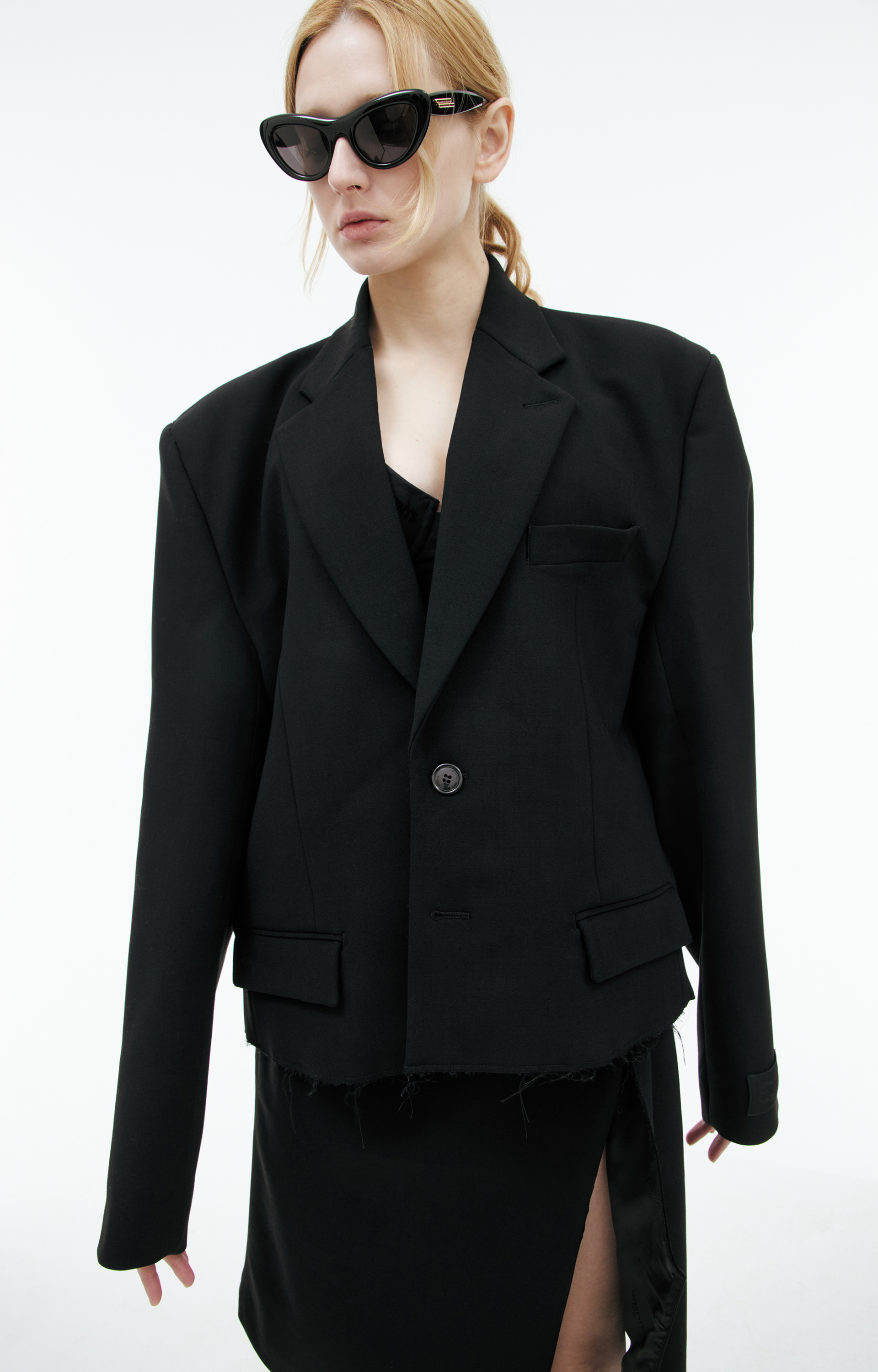 VETEMENTS Ооверсайз пиджак на пуговицах