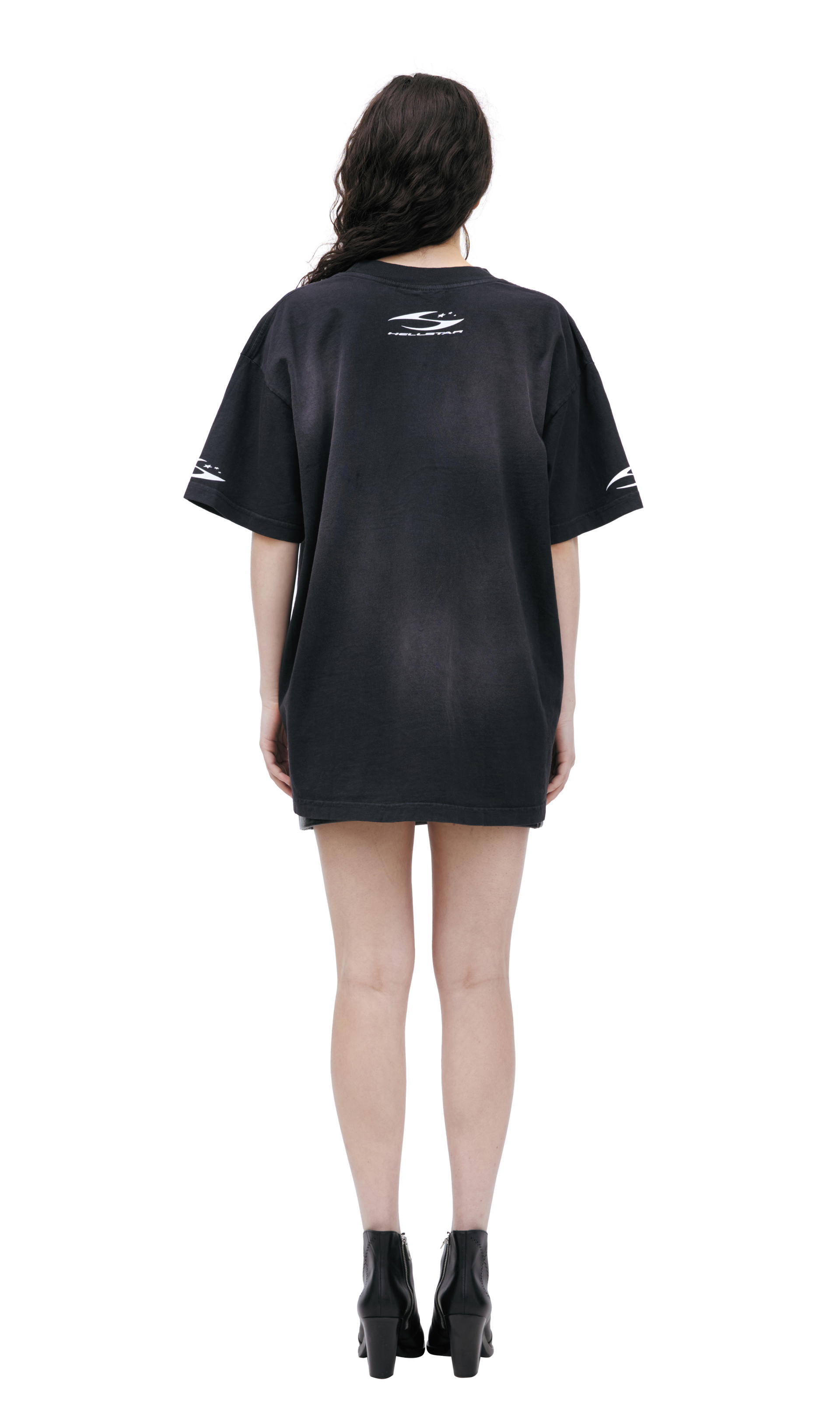 Hellstar Черная футболка с логотипом