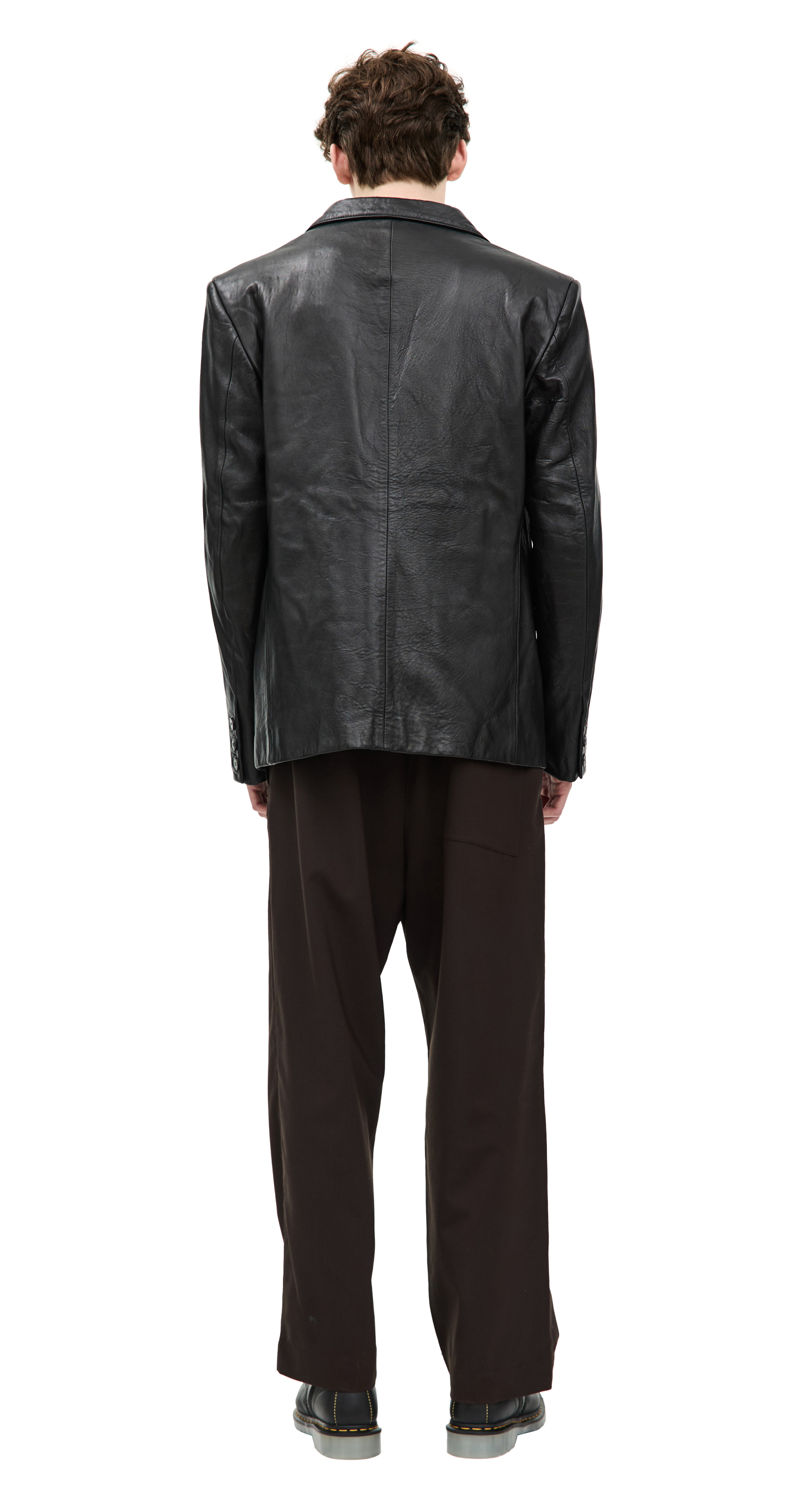 Enfants Riches Déprimés Однобортный жакет из кожи