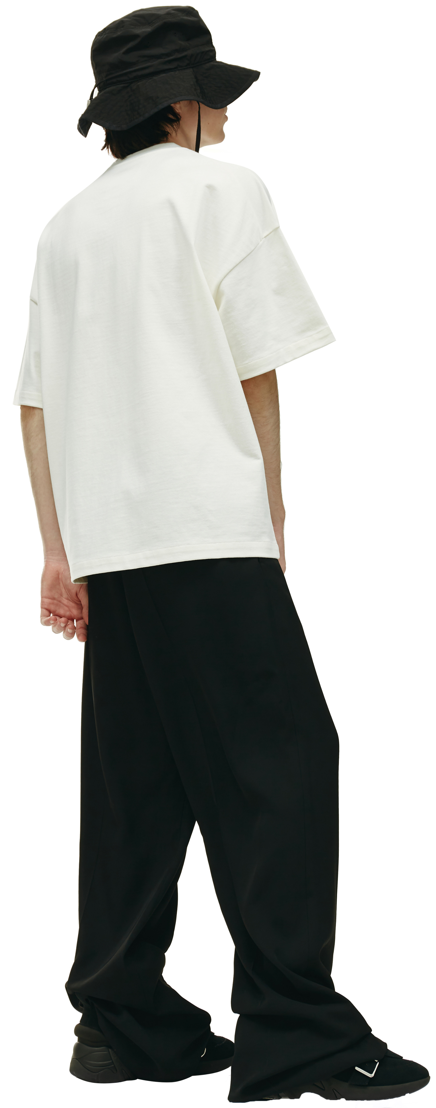 Jil Sander Оверсайз футболка с логотипом