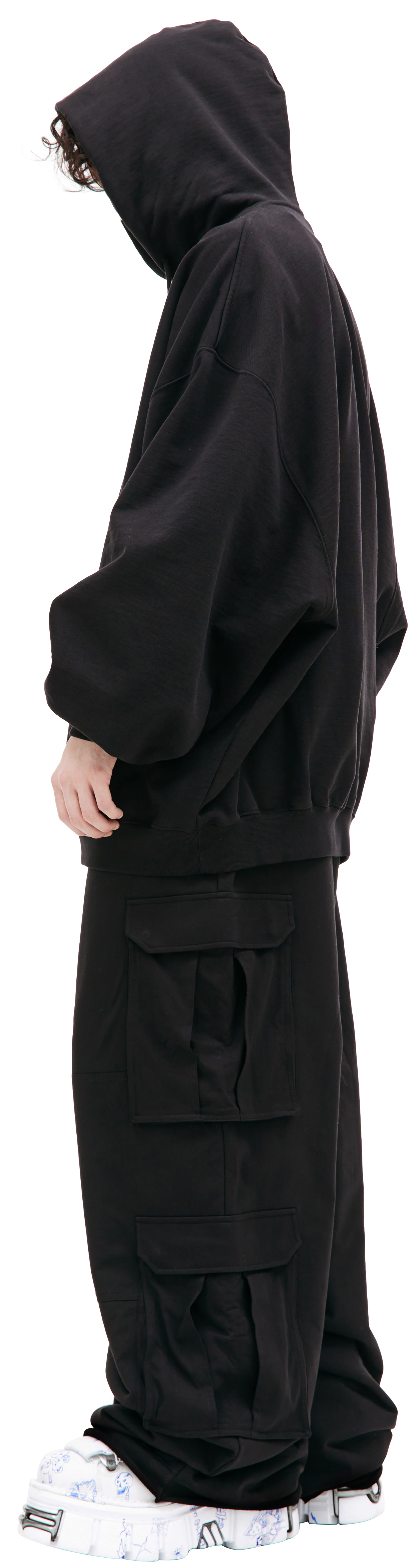 VETEMENTS Оверсайз худи с логотипом