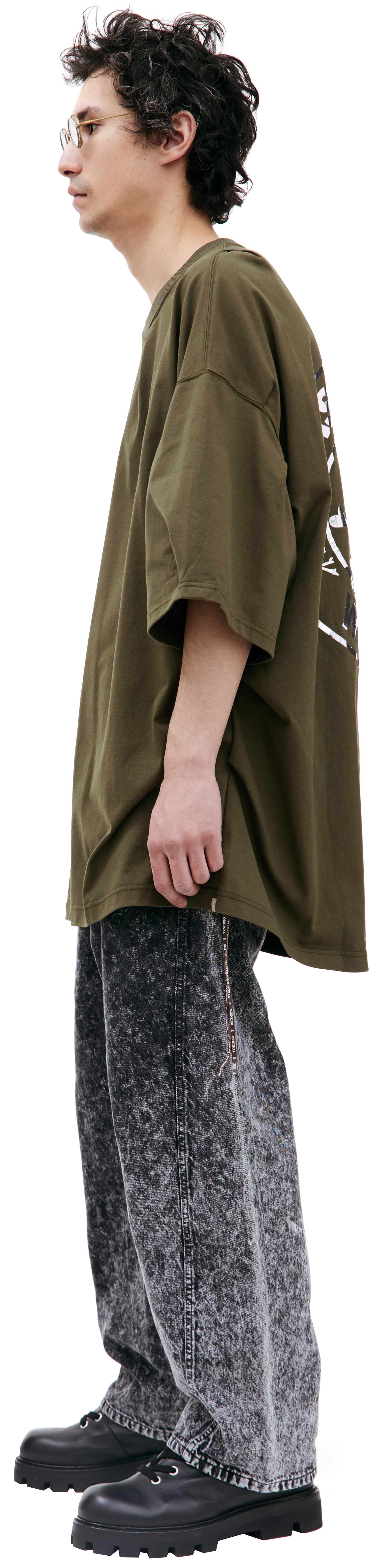 Mastermind WORLD Оверсайз футболка с логотипом