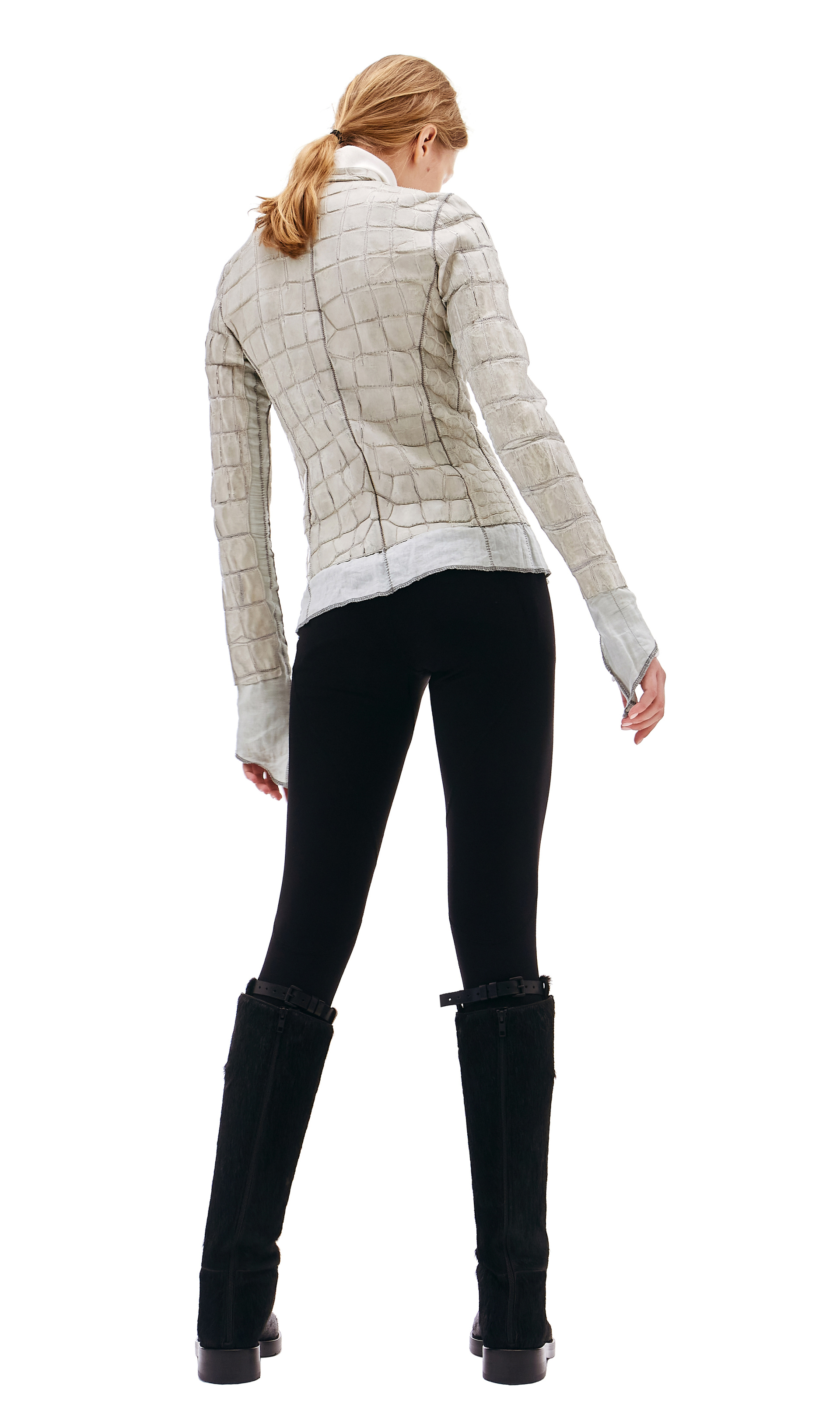 Isaac Sellam Куртка Affamee из крокодиловой кожи