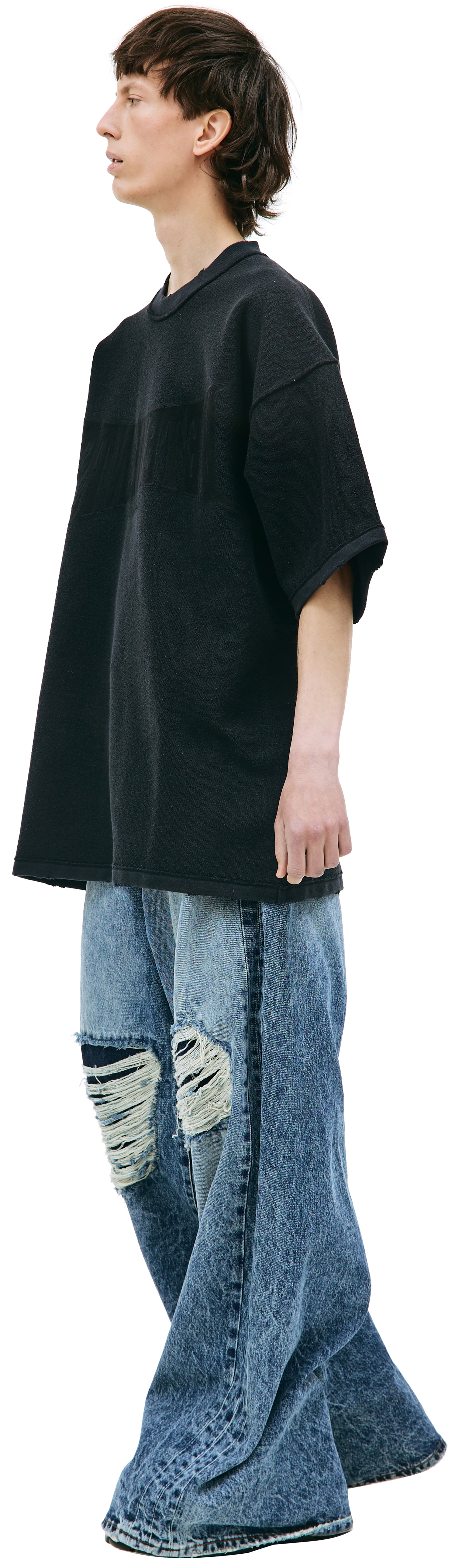 VETEMENTS Оверсайз футболка наизнанку