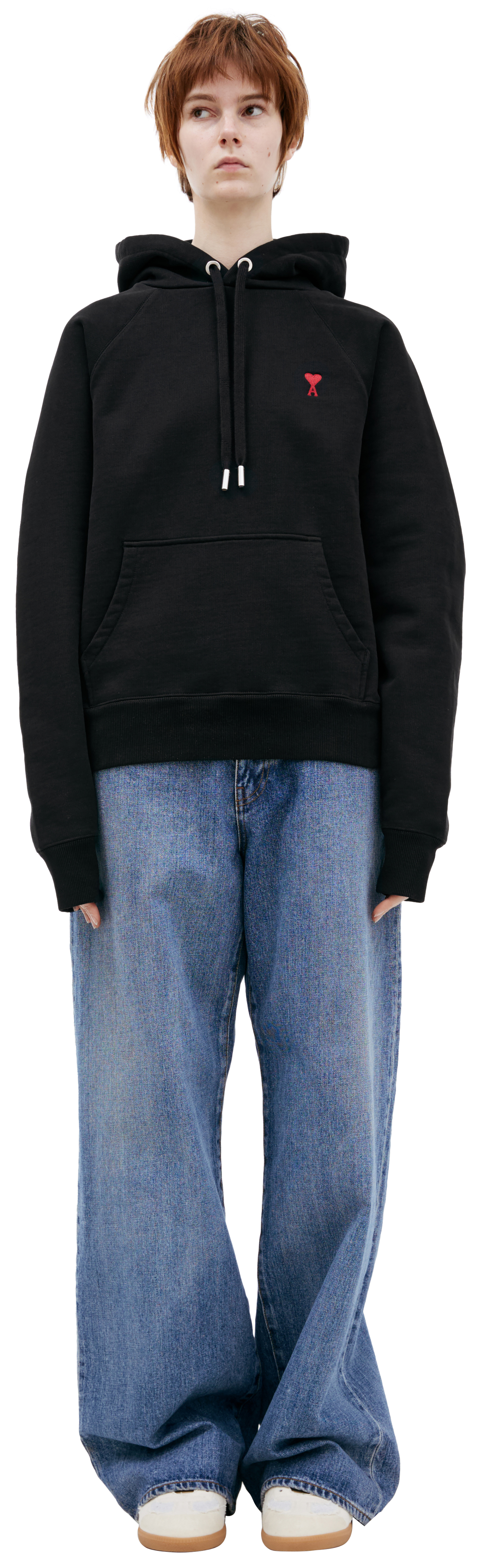 AMI PARIS Худи с вышитым логотипом