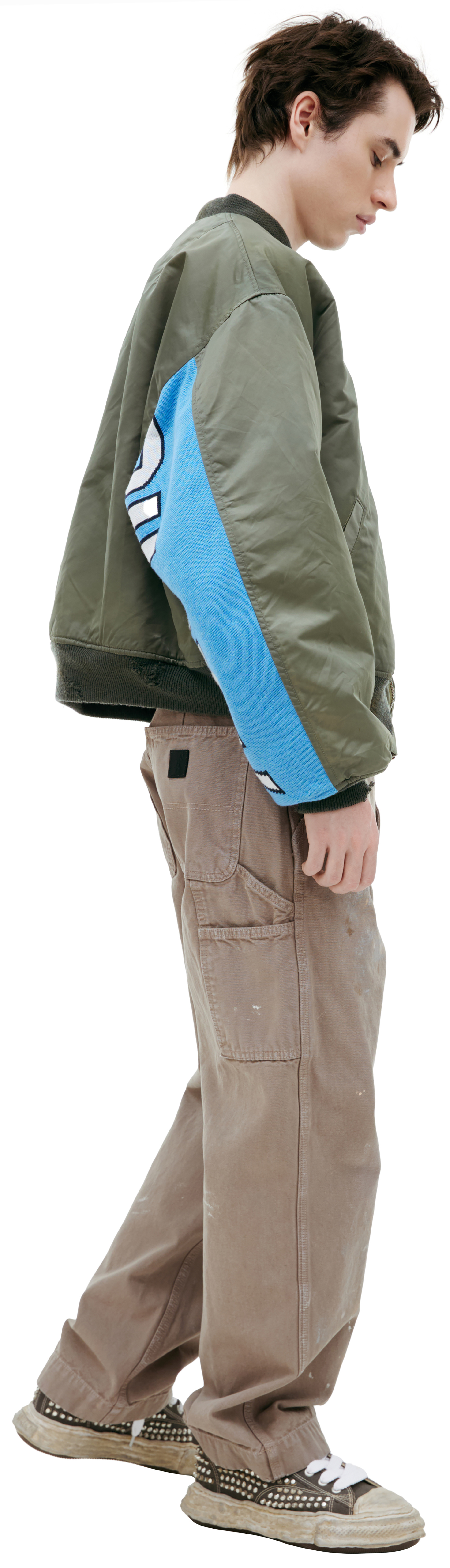 Saint Mxxxxxx Куртка с вставками на рукавах