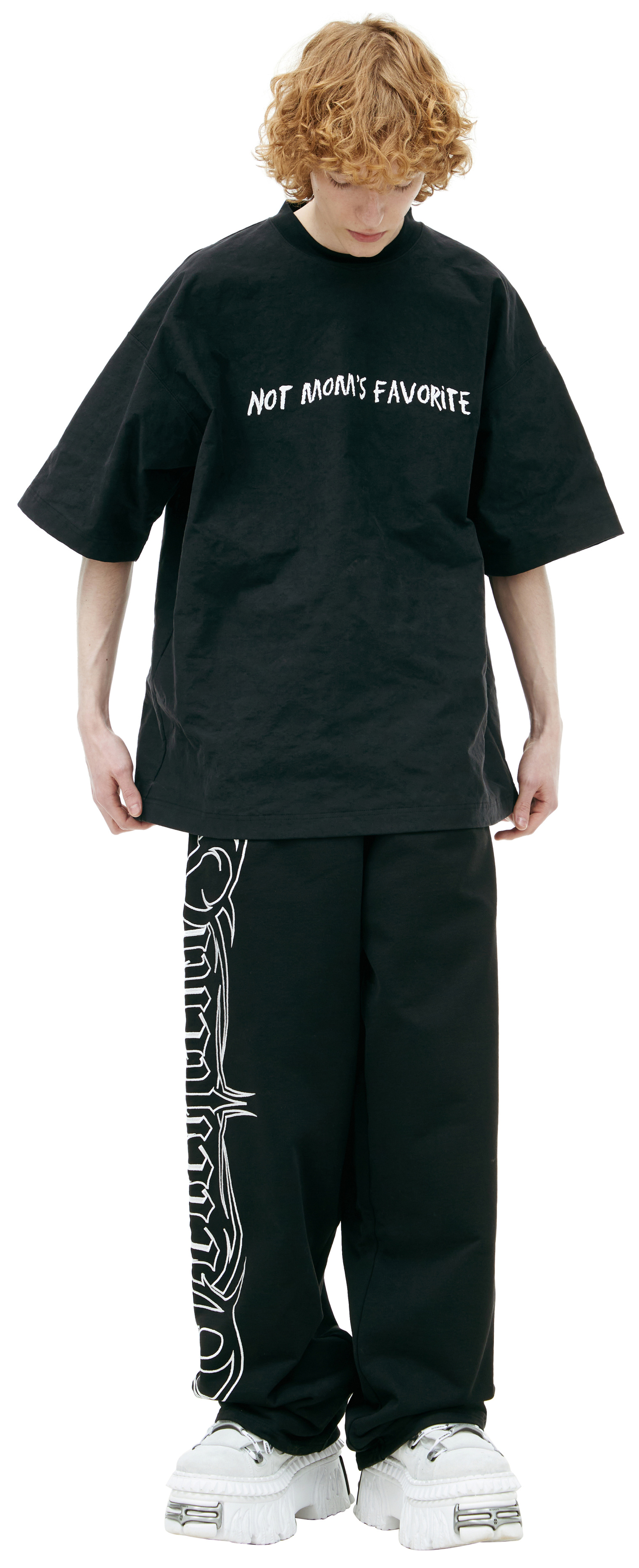 VETEMENTS Футболка с принтом \'NOT MOMS\'