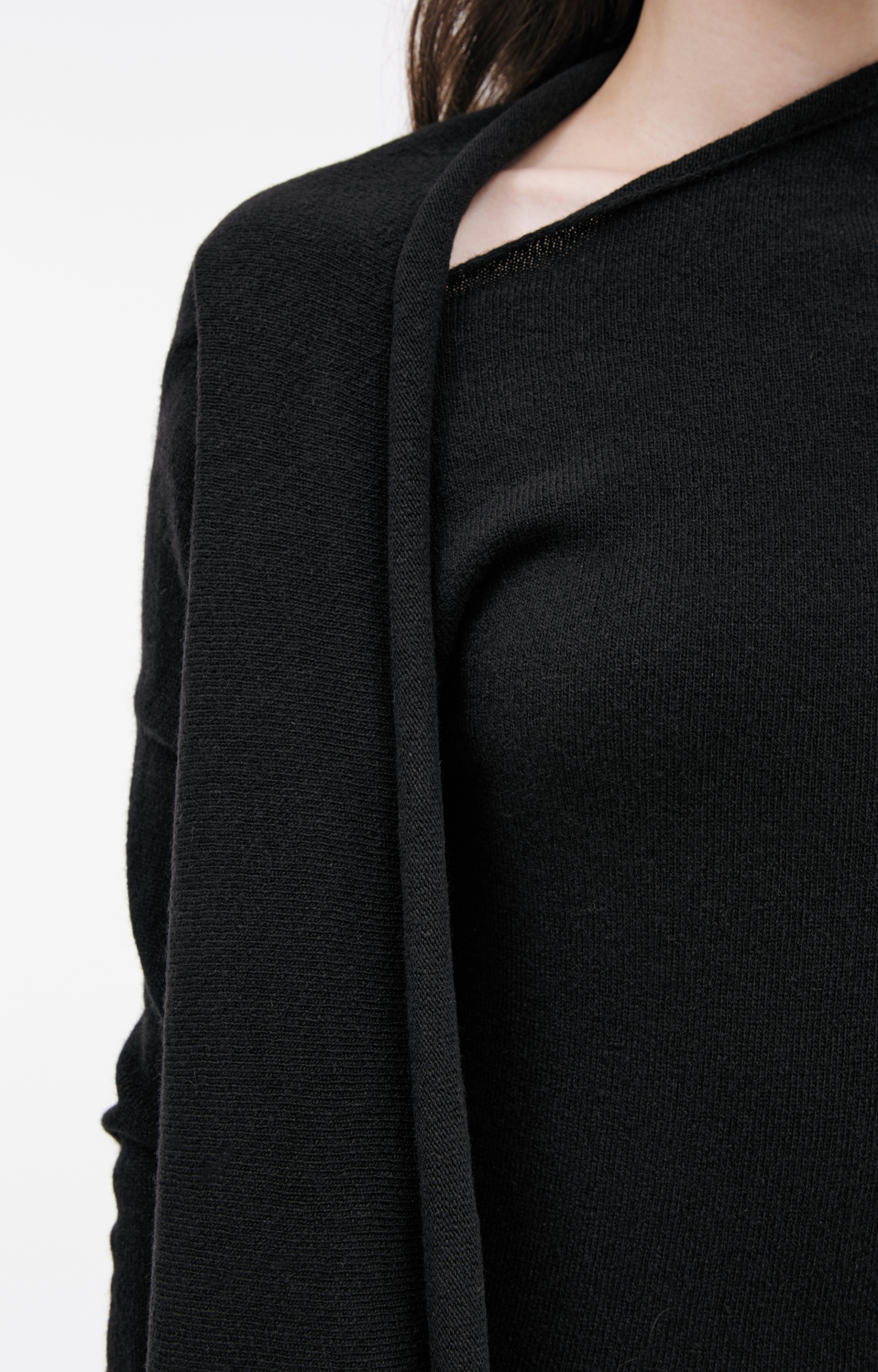 Ann Demeulemeester Шерстяное платье макси