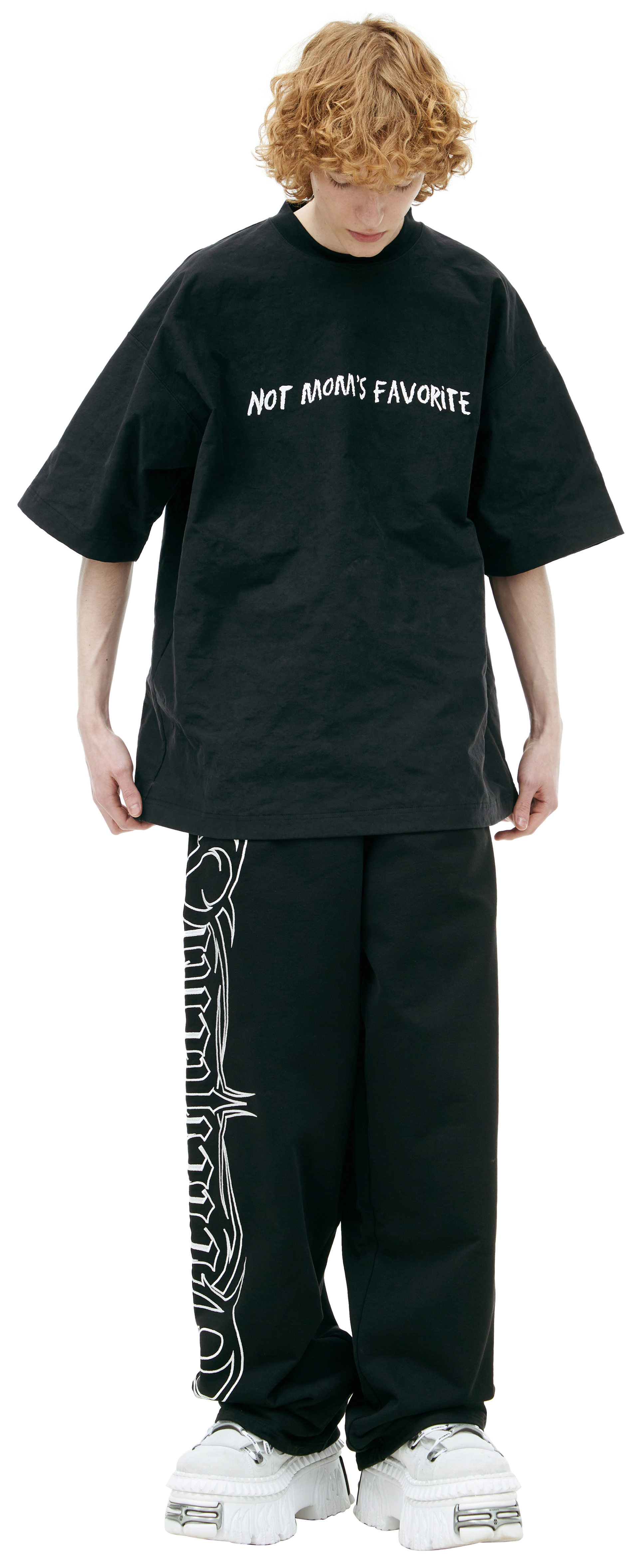 VETEMENTS Футболка с принтом \'NOT MOMS\'