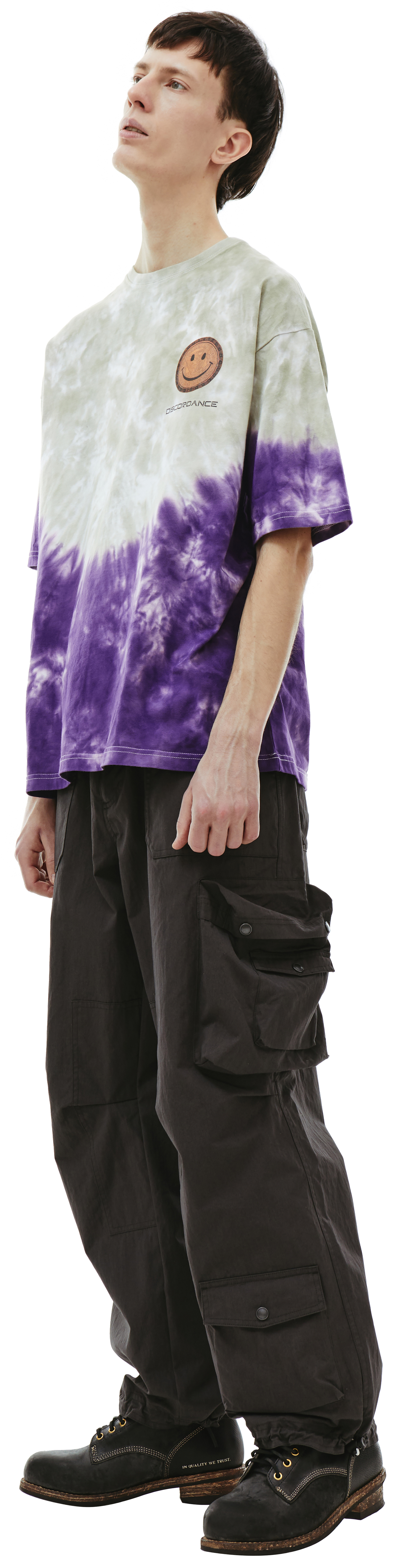 Children of the discordance Футболка тай дай с принтом