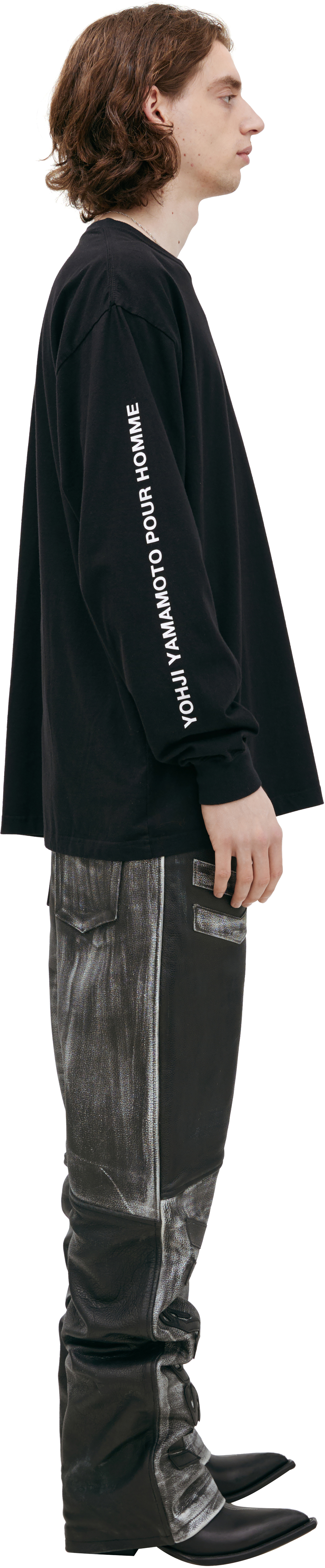 Yohji Yamamoto лонгслив Yohji Yamamoto х neighborhood