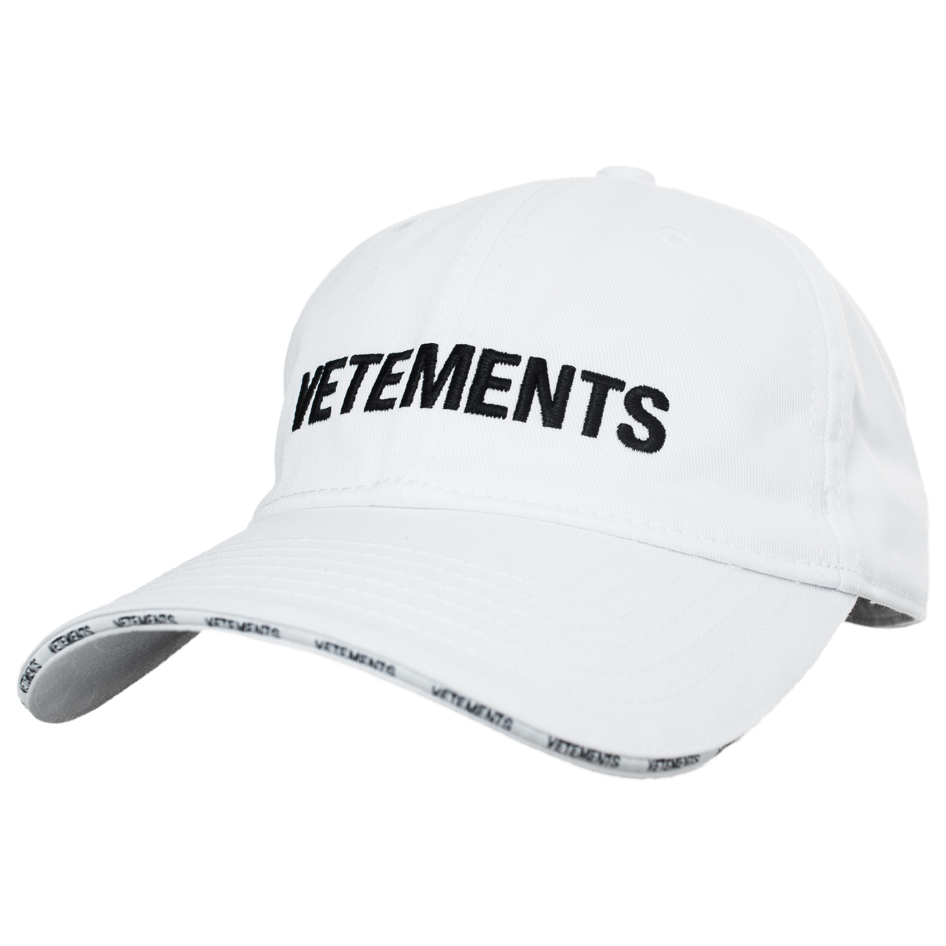 VETEMENTS Кепка с вышивкой логотипа