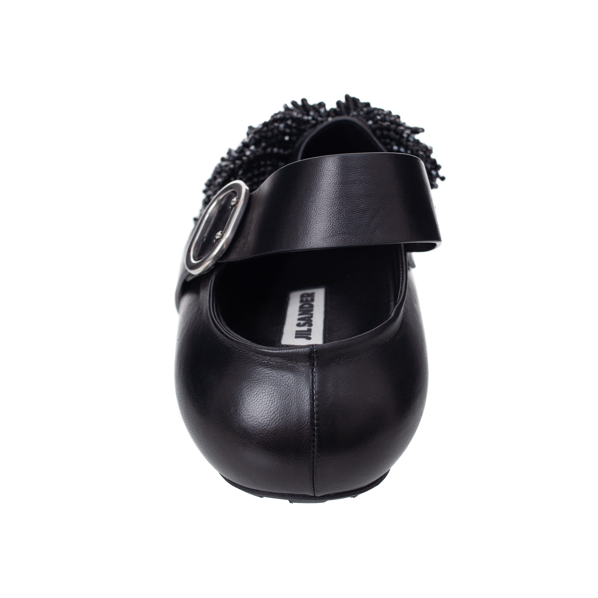 Jil Sander Сандалии на платформе с бисером