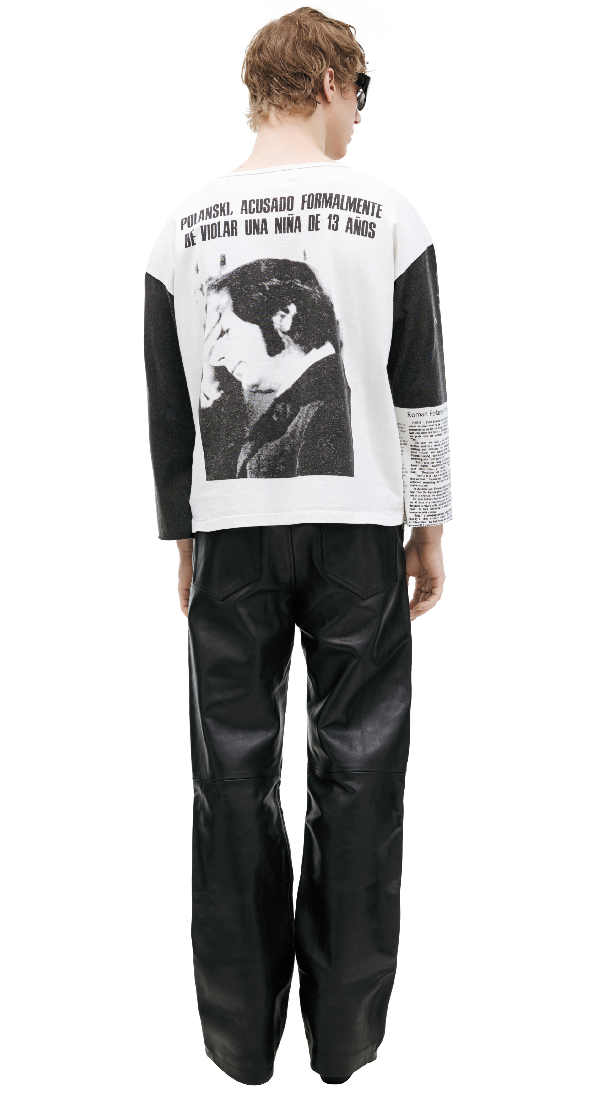 Enfants Riches Déprimés Белый лонгслив с принтами